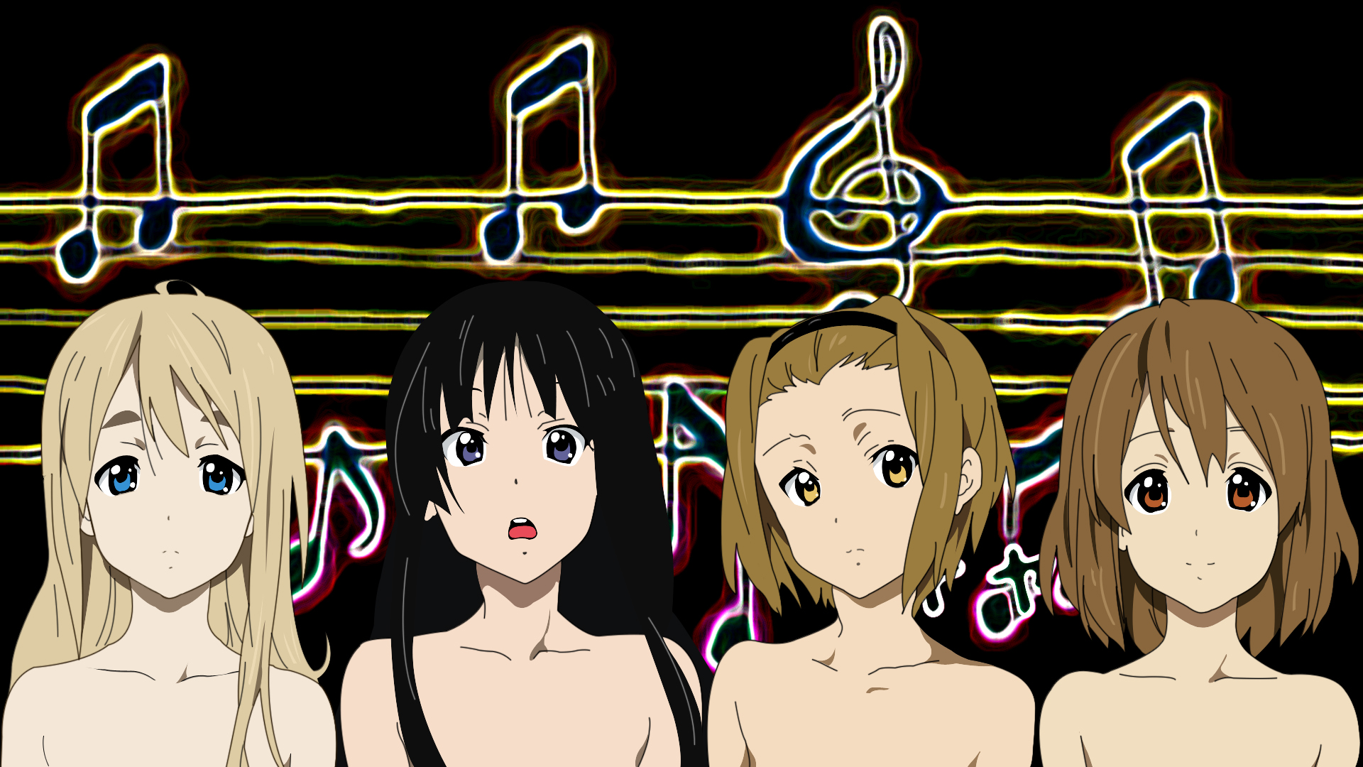 Free download wallpaper Anime, Mio Akiyama, K On!, Ritsu Tainaka, Tsumugi Kotobuki, Yui Hirasawa on your PC desktop