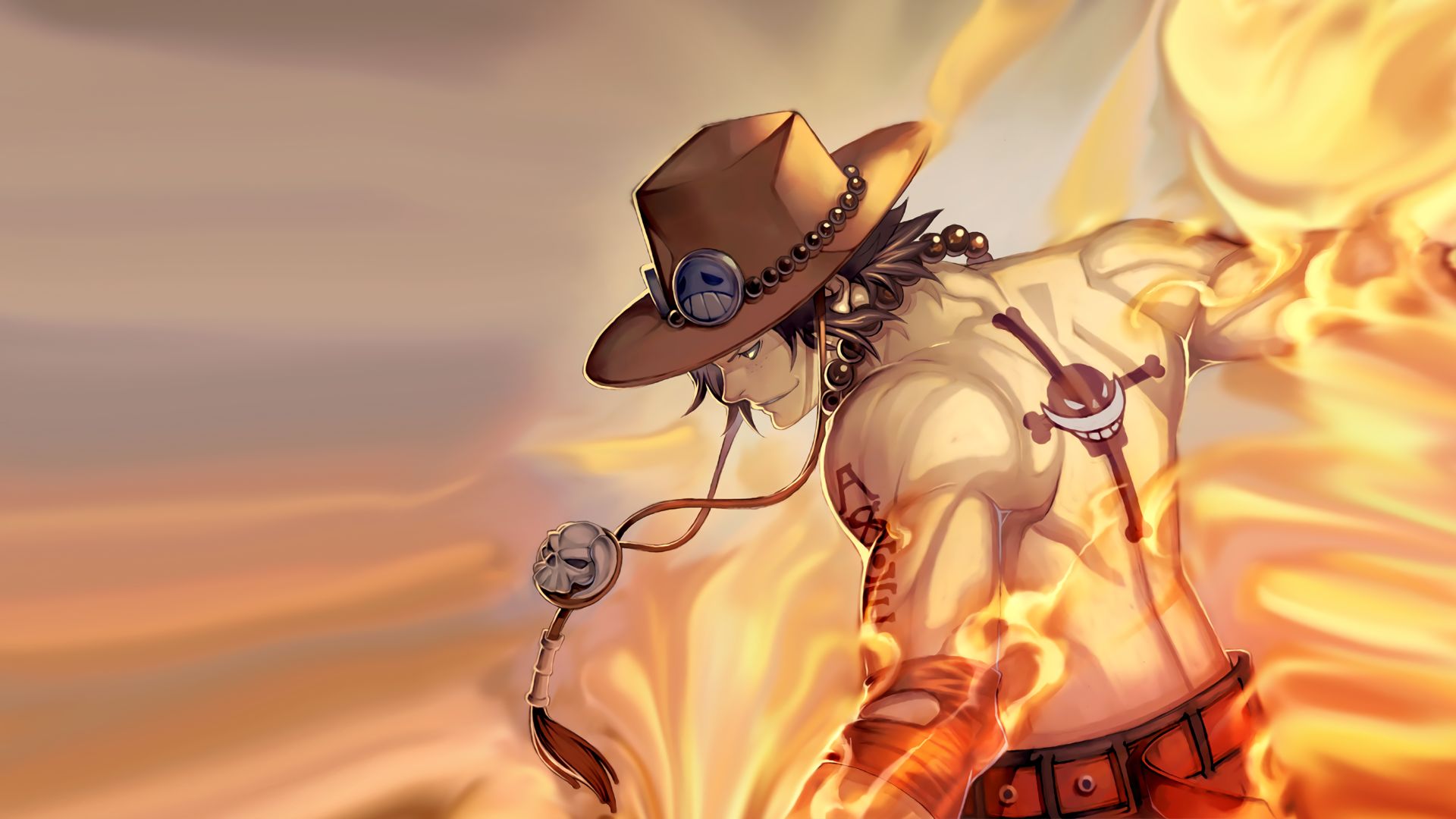Free download wallpaper Anime, Portgas D Ace, One Piece on your PC desktop