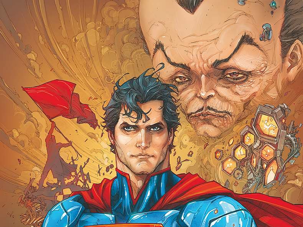 Laden Sie das Comics, Superman Der Film-Bild kostenlos auf Ihren PC-Desktop herunter