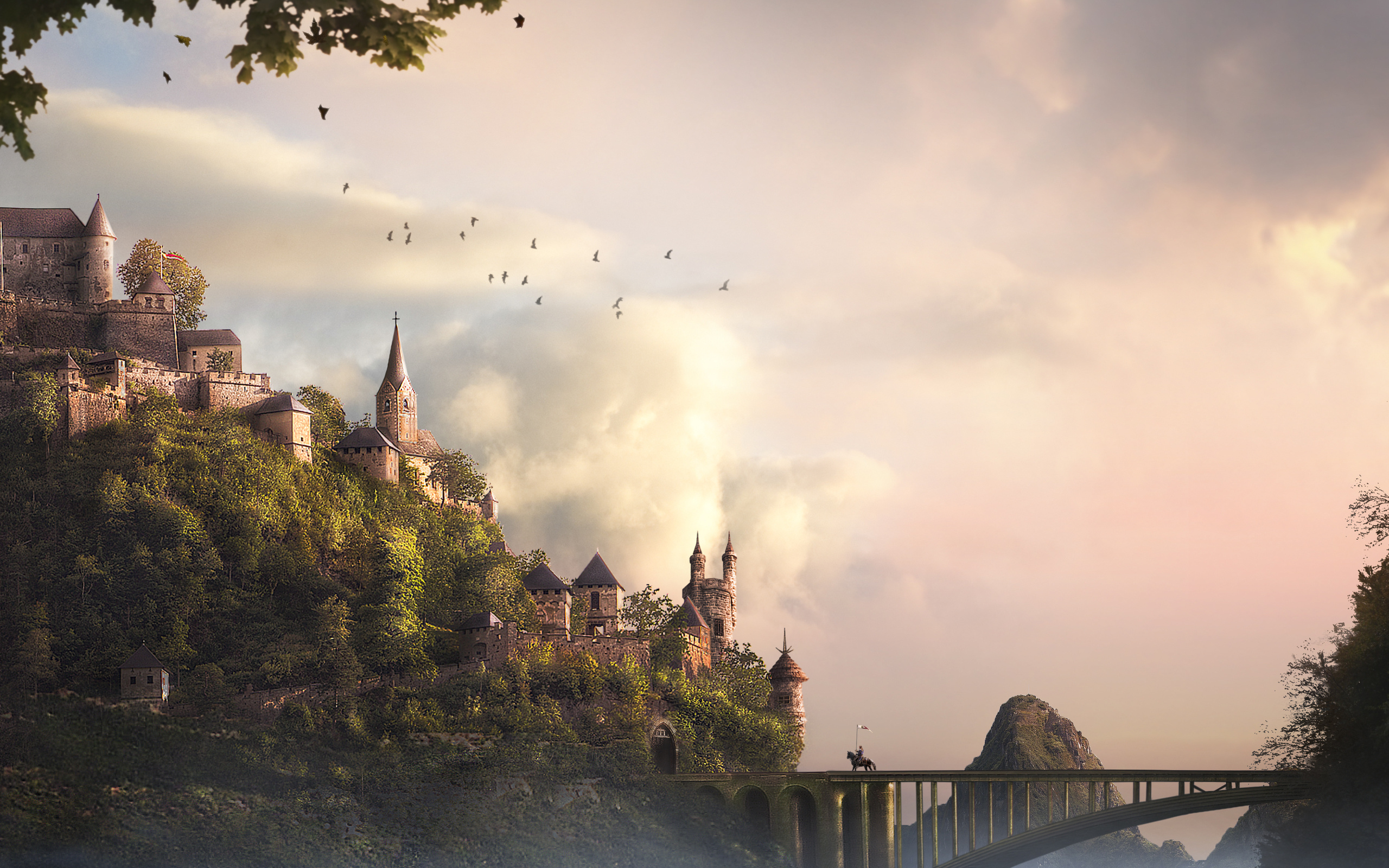 Baixe gratuitamente a imagem Fantasia, Castelo, Castelos na área de trabalho do seu PC