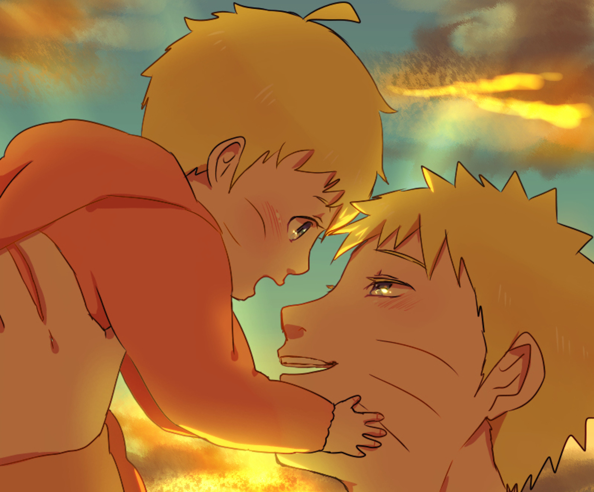 Download mobile wallpaper Anime, Naruto, Naruto Uzumaki, Boruto Uzumaki, Boruto for free.