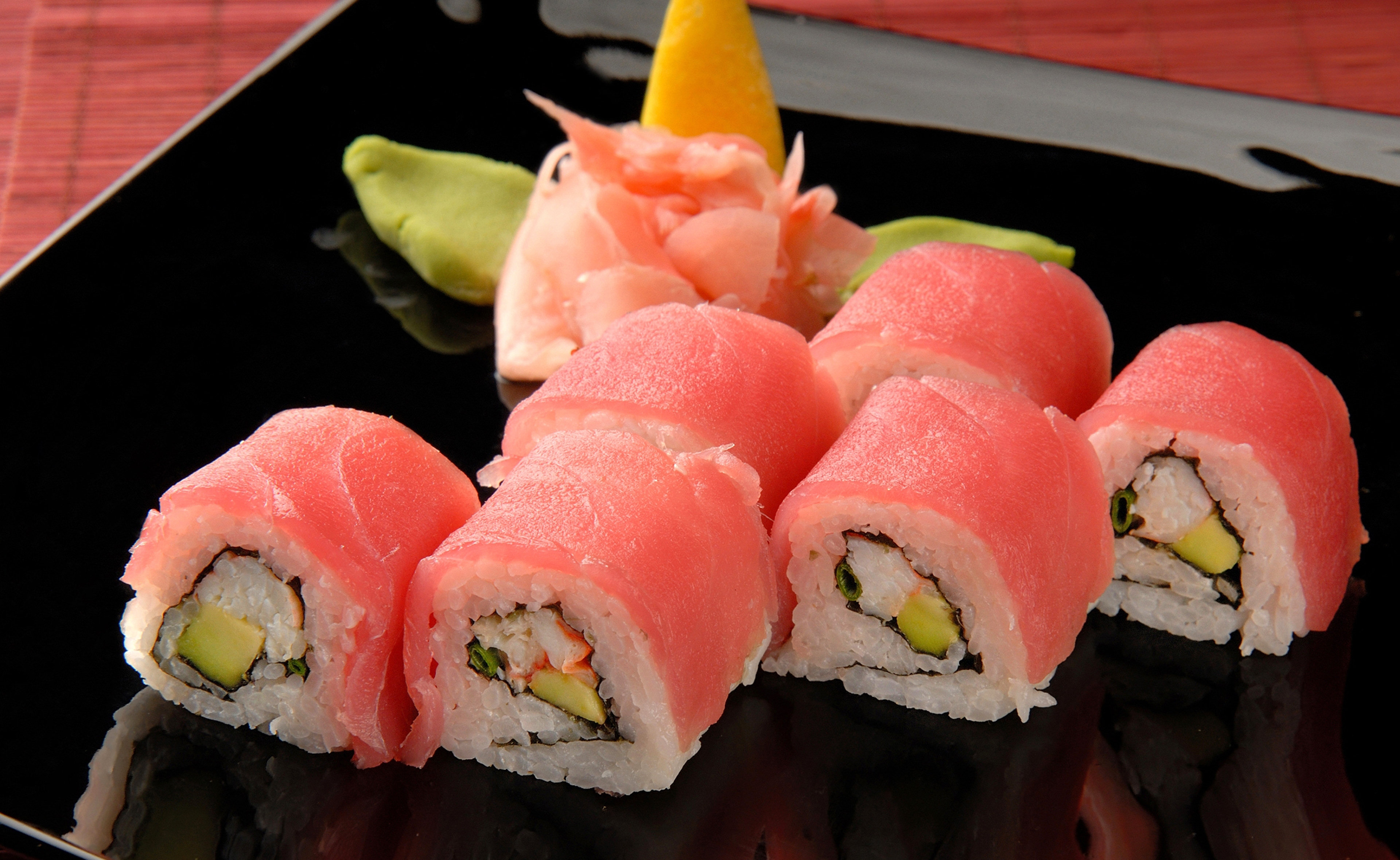 535522 Bild herunterladen nahrungsmittel, sushi - Hintergrundbilder und Bildschirmschoner kostenlos