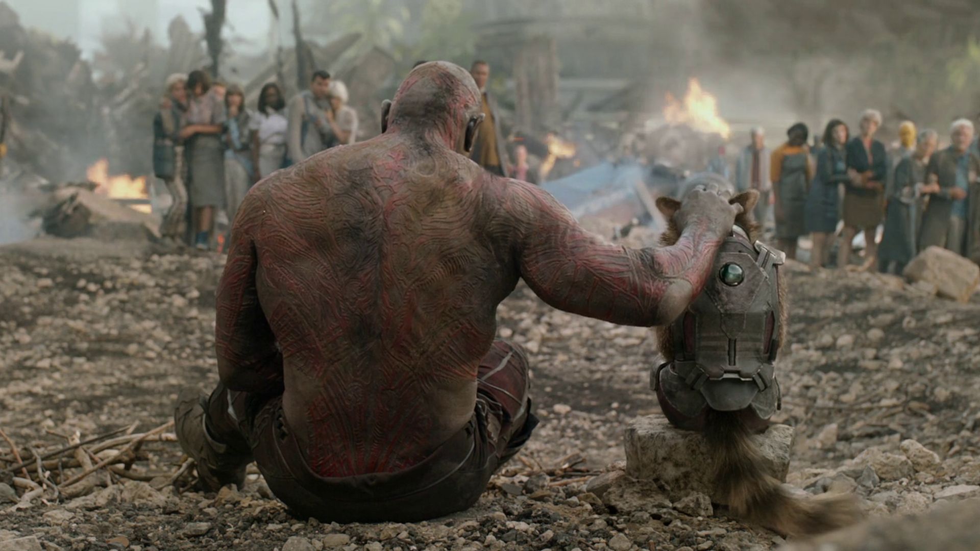 movie, guardians of the galaxy, dave bautista, drax the destroyer, rocket raccoon