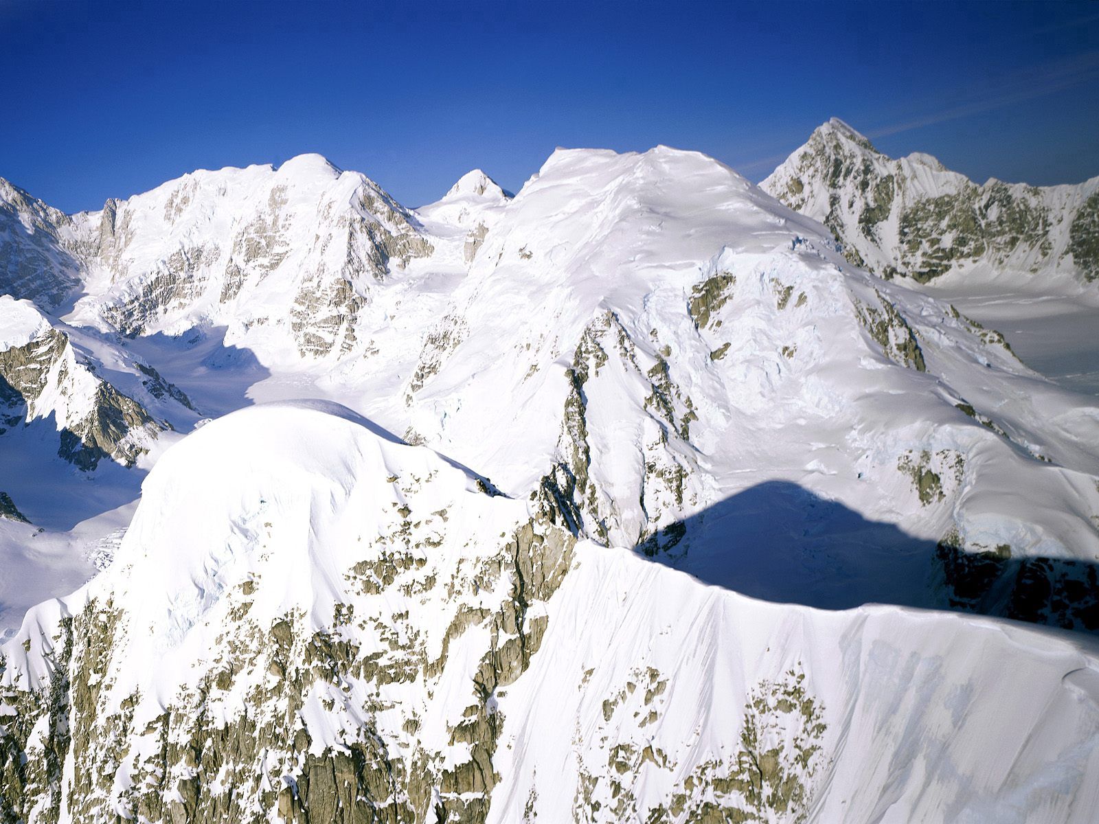 Téléchargez gratuitement l'image Nature, Neige, Hauteur, Montagnes, Alaska sur le bureau de votre PC