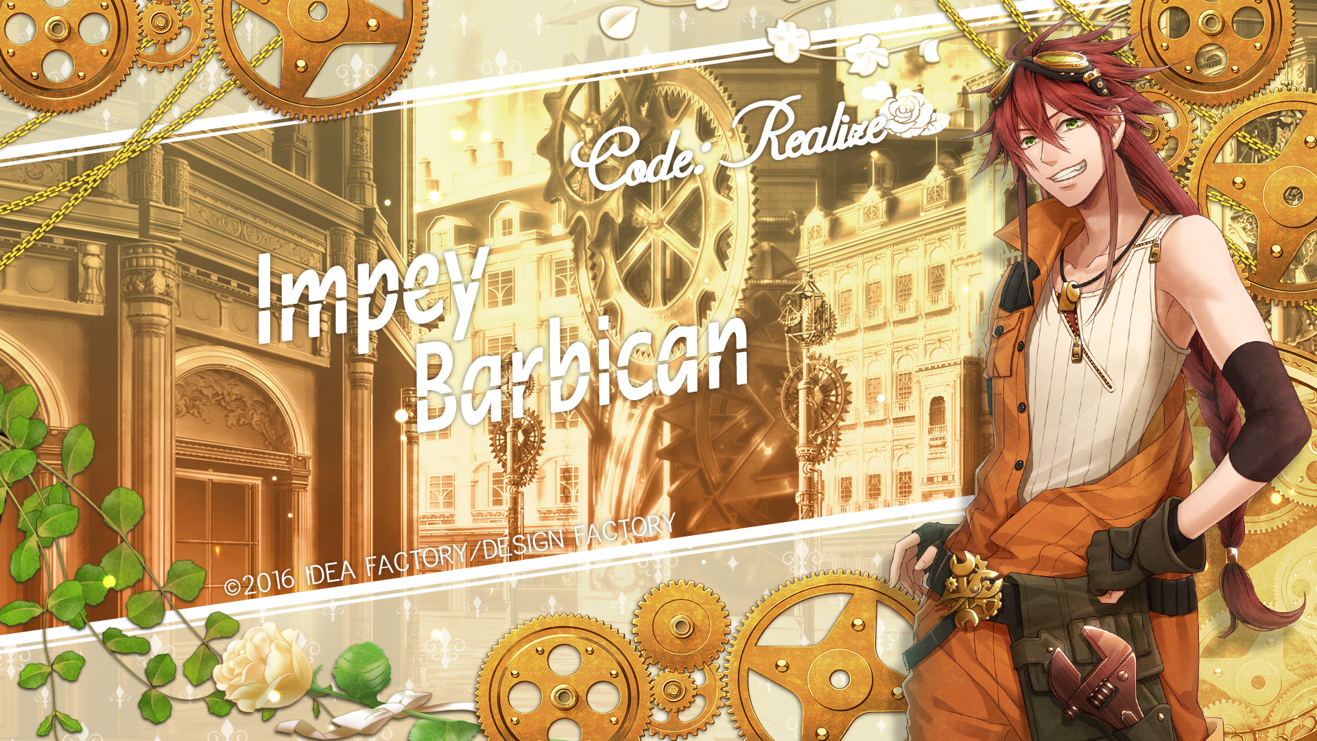 video game, code: realize, impey barbicane