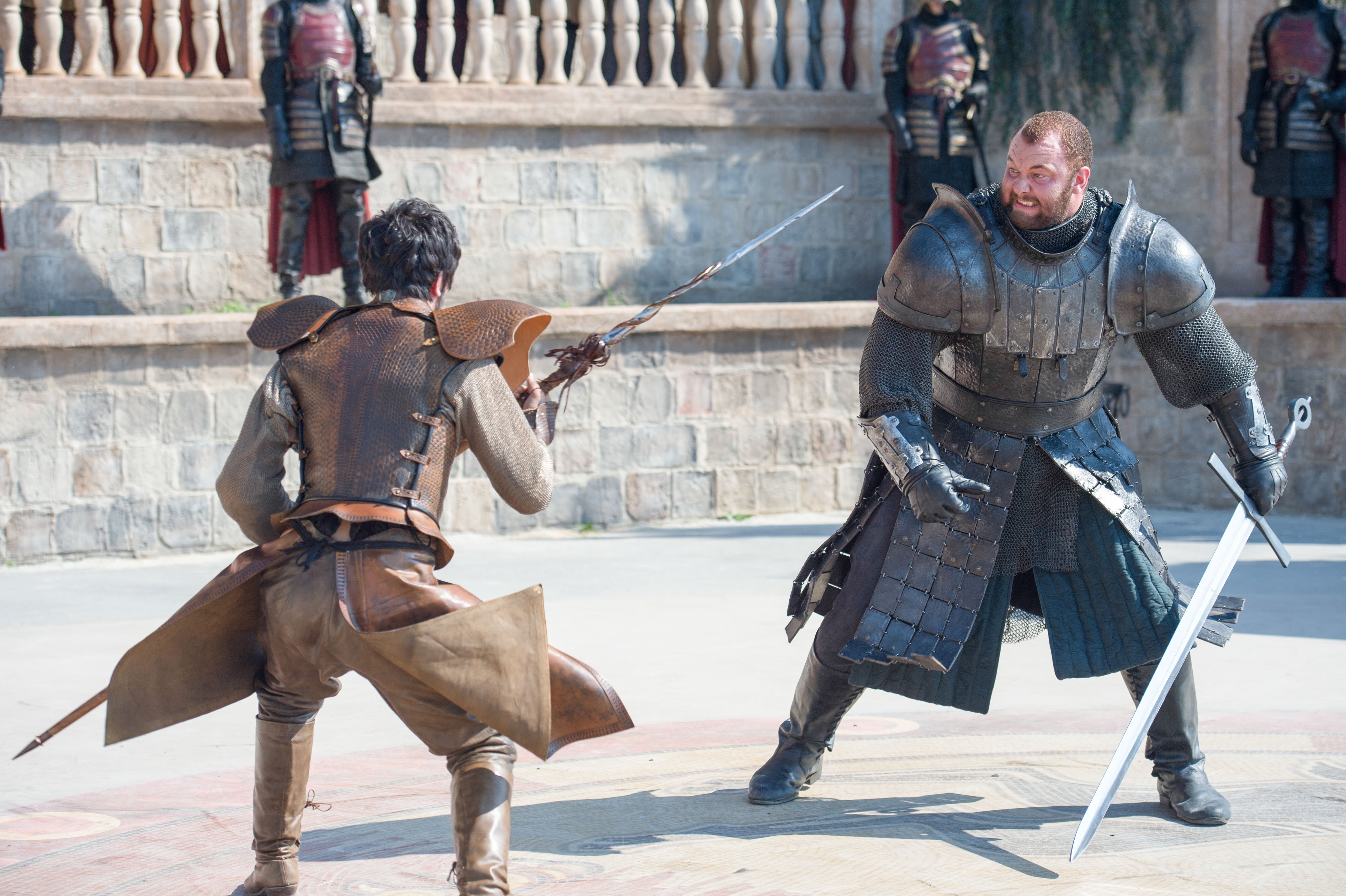 tv show, game of thrones, gregor clegane, oberyn martell, pedro pascal