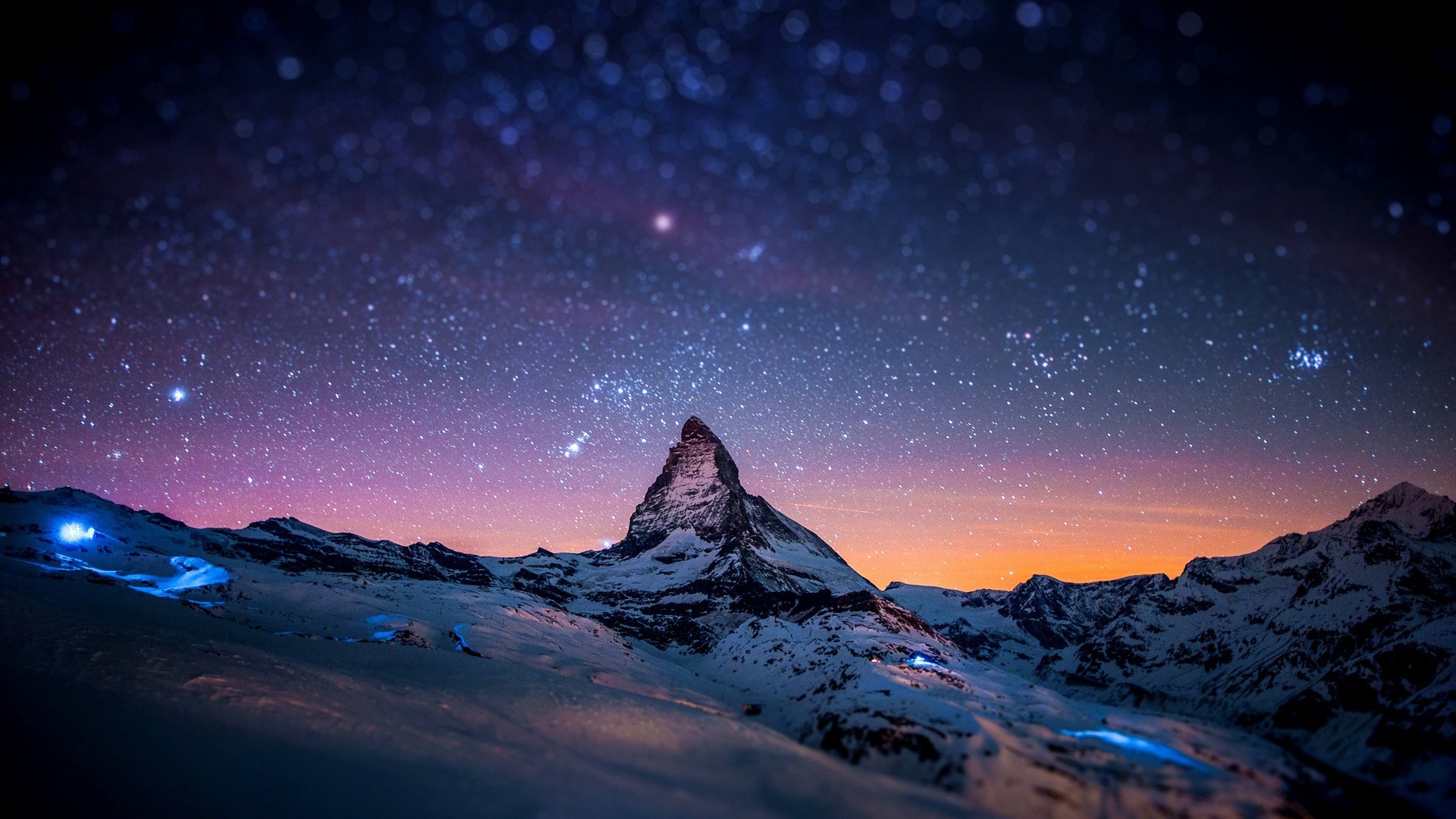 Laden Sie Matterhorn HD-Desktop-Hintergründe herunter