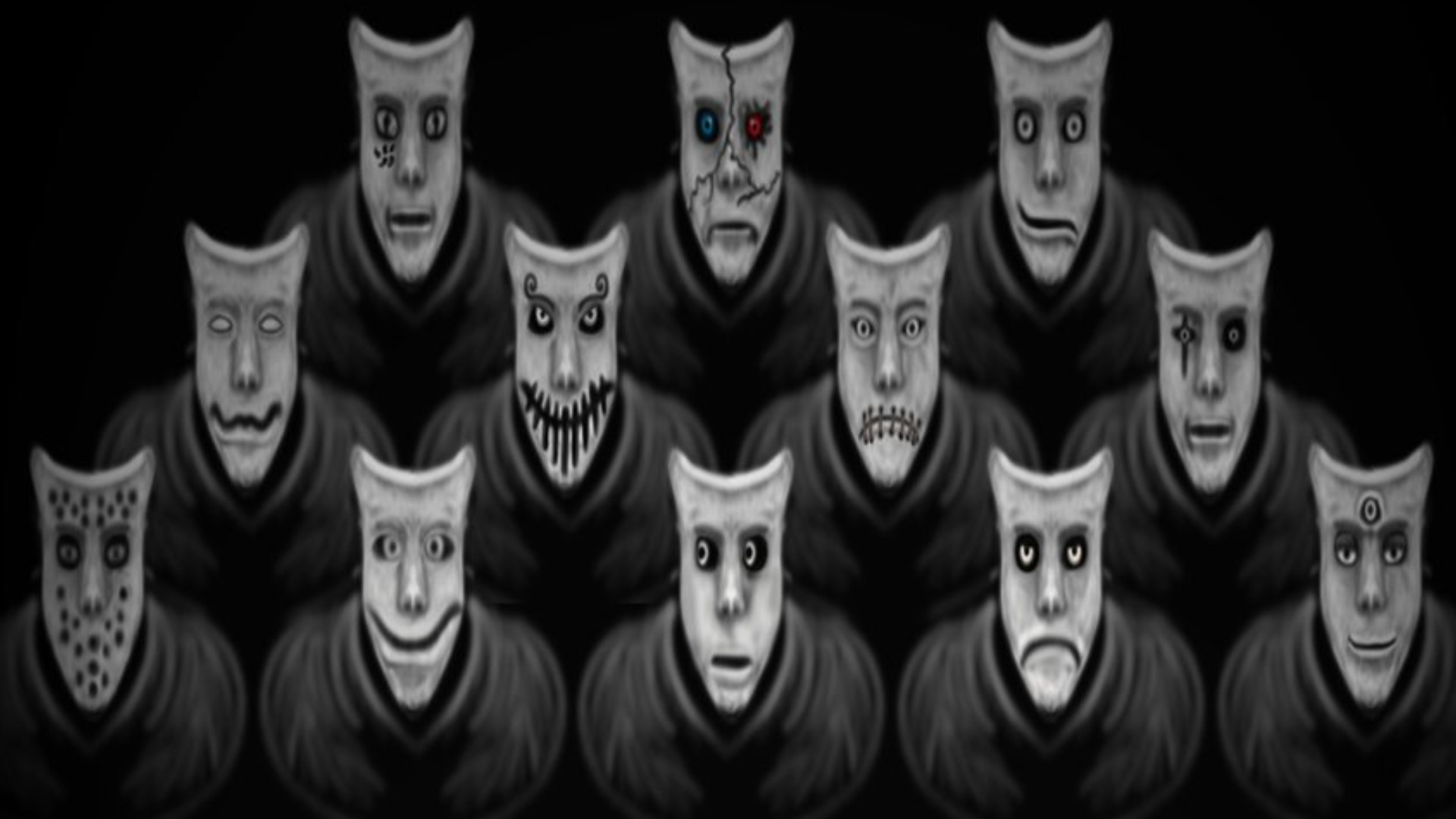 Free download wallpaper Dark, Creepy, Face on your PC desktop