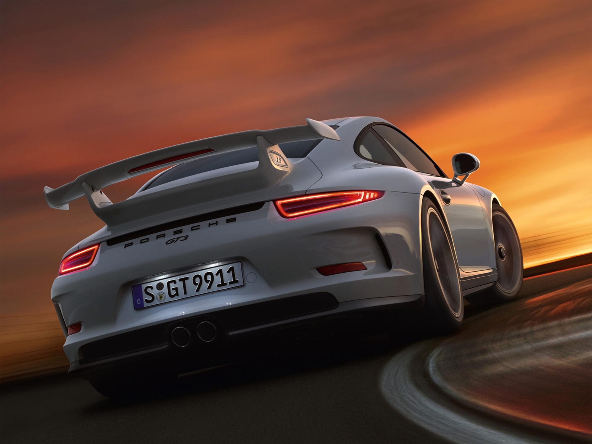 Los mejores fondos de pantalla de Porsche 911 Gt3 para la pantalla del teléfono