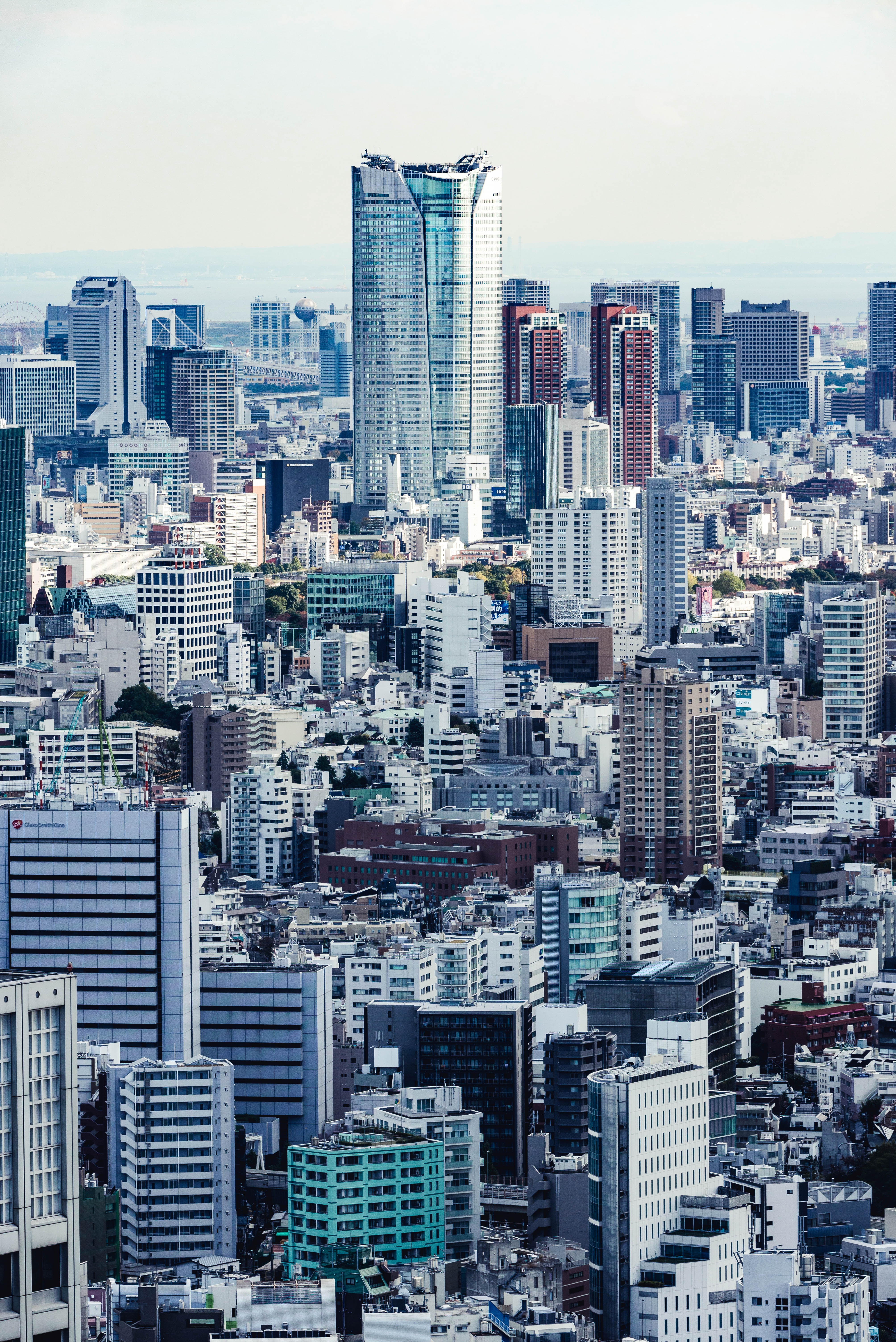 92091 скачать обои япония, города, небоскребы, строения, синдзюку - заставки и картинки бесплатно