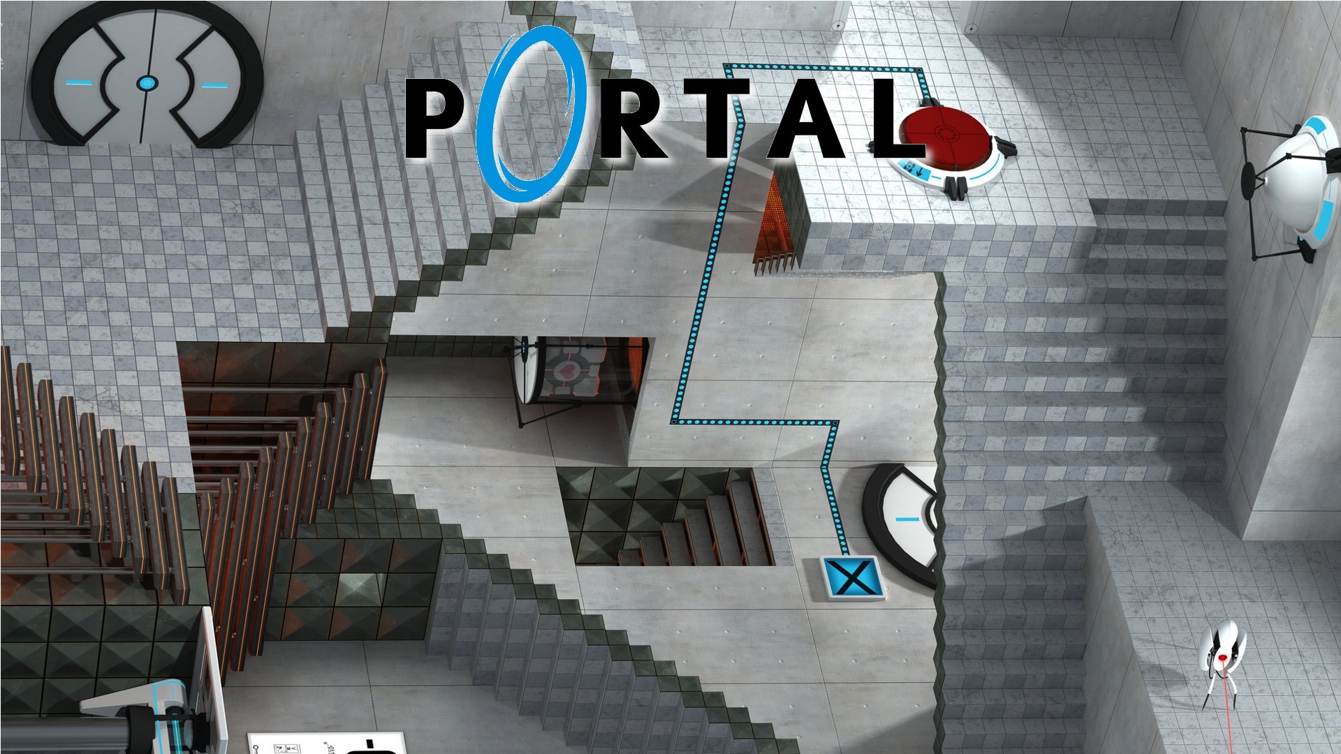 Download mobile wallpaper Portal, Video Game for free.