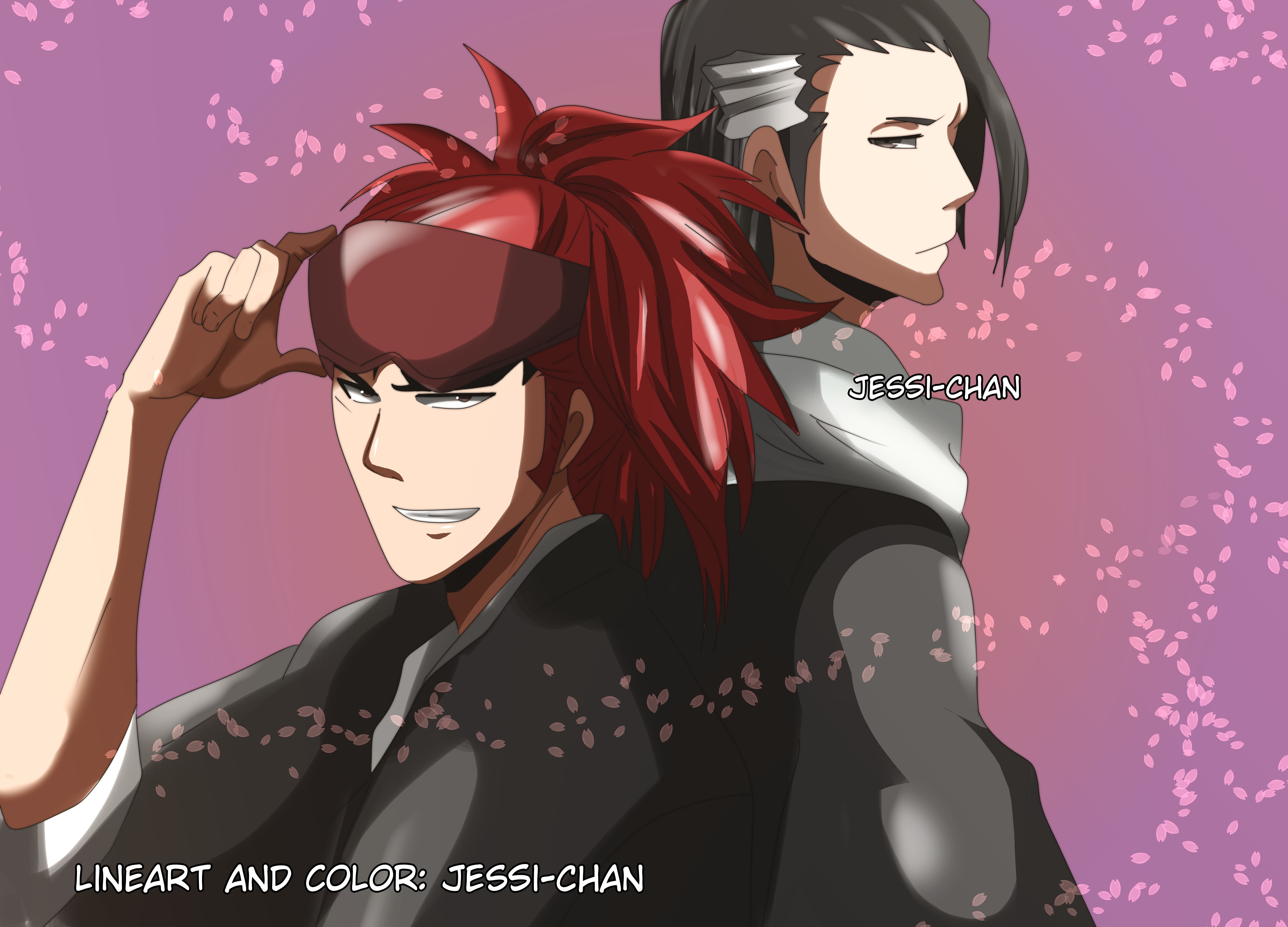 Free download wallpaper Anime, Bleach, Renji Abarai, Byakuya Kuchiki on your PC desktop