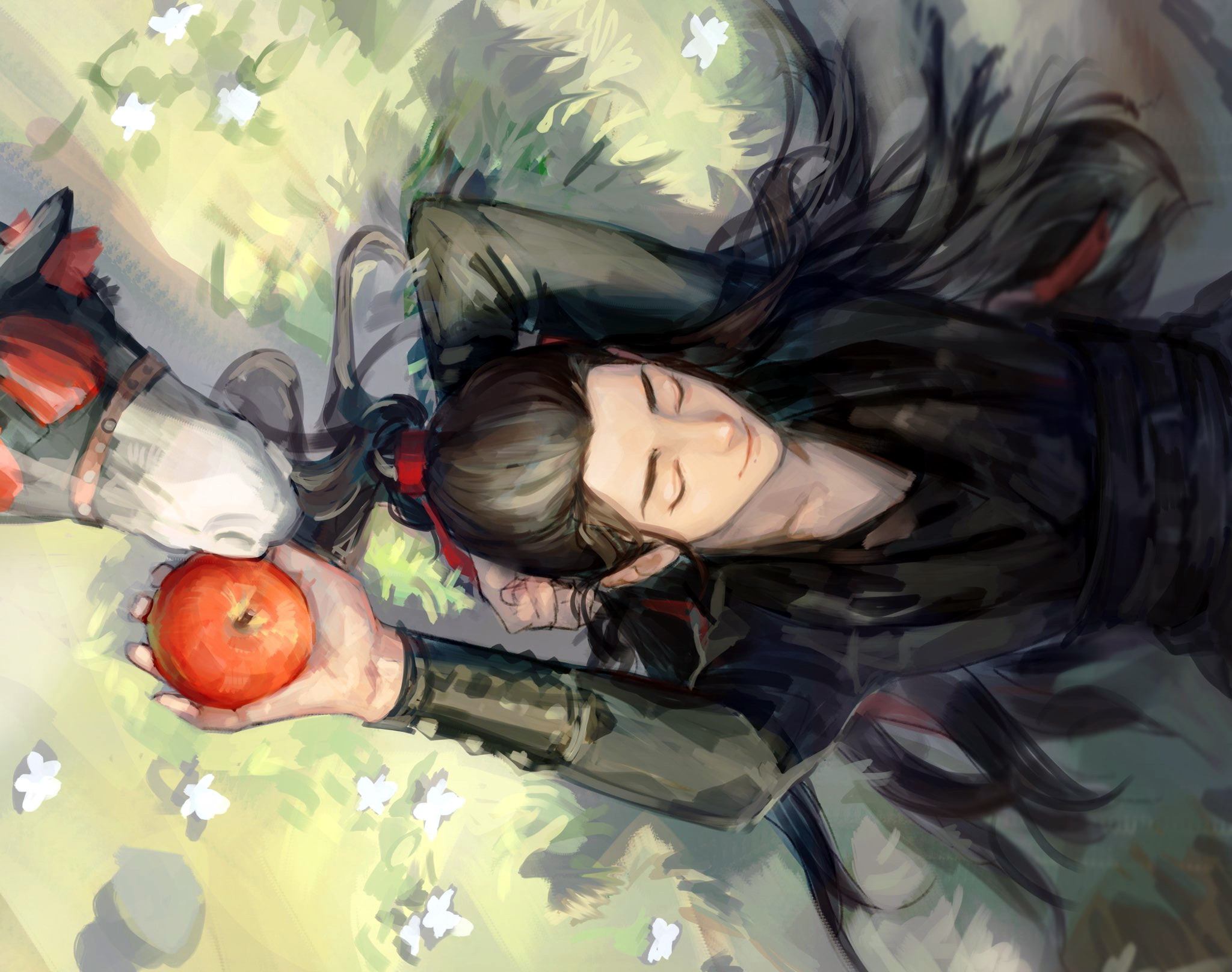 Laden Sie das Apfel, Animes, Wei Yin, Wei Wuxian, Mo Dao Zu Shi-Bild kostenlos auf Ihren PC-Desktop herunter