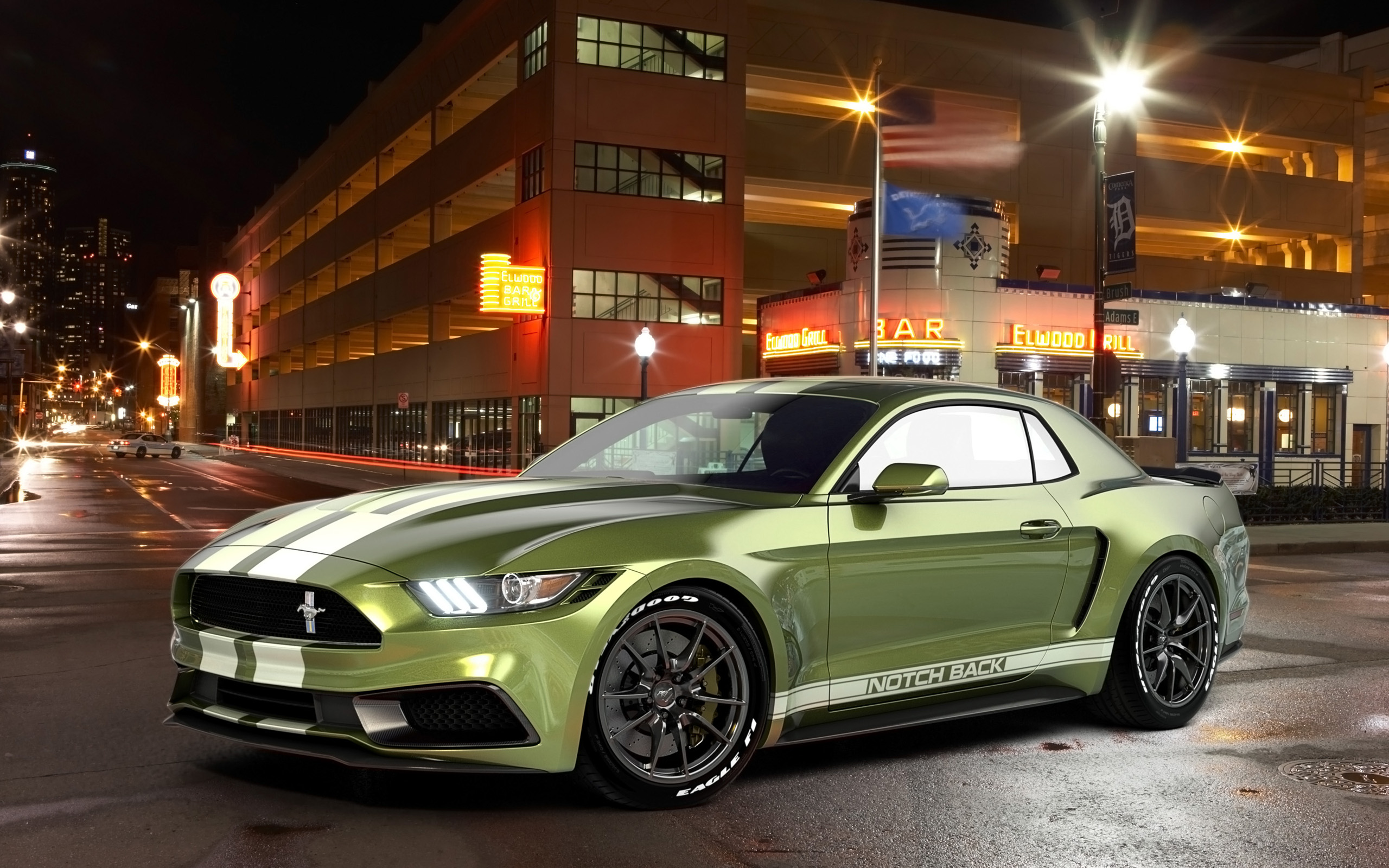 Free download wallpaper Ford, Car, Ford Mustang, Muscle Car, Vehicles, Ford Mustang Notchback on your PC desktop