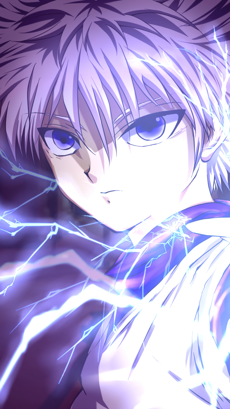 Download mobile wallpaper Anime, Lightning, Hunter X Hunter, Killua Zoldyck for free.