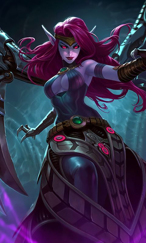 Download mobile wallpaper League Of Legends, Video Game, Morgana (League Of Legends) for free.