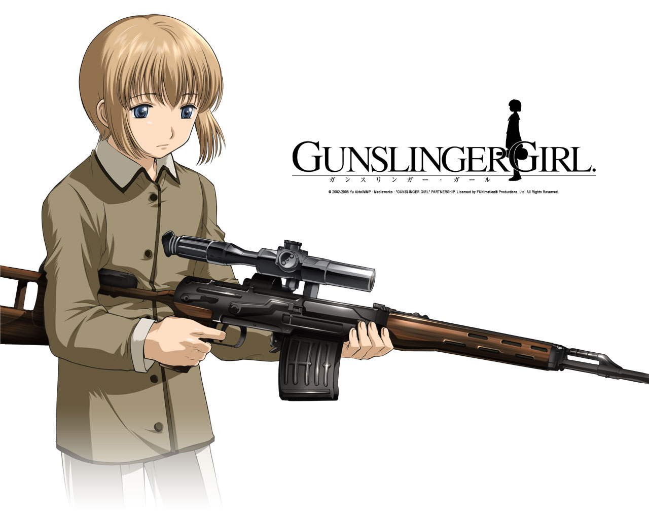 Descarga gratuita de fondo de pantalla para móvil de Animado, Gunslinger Girl.