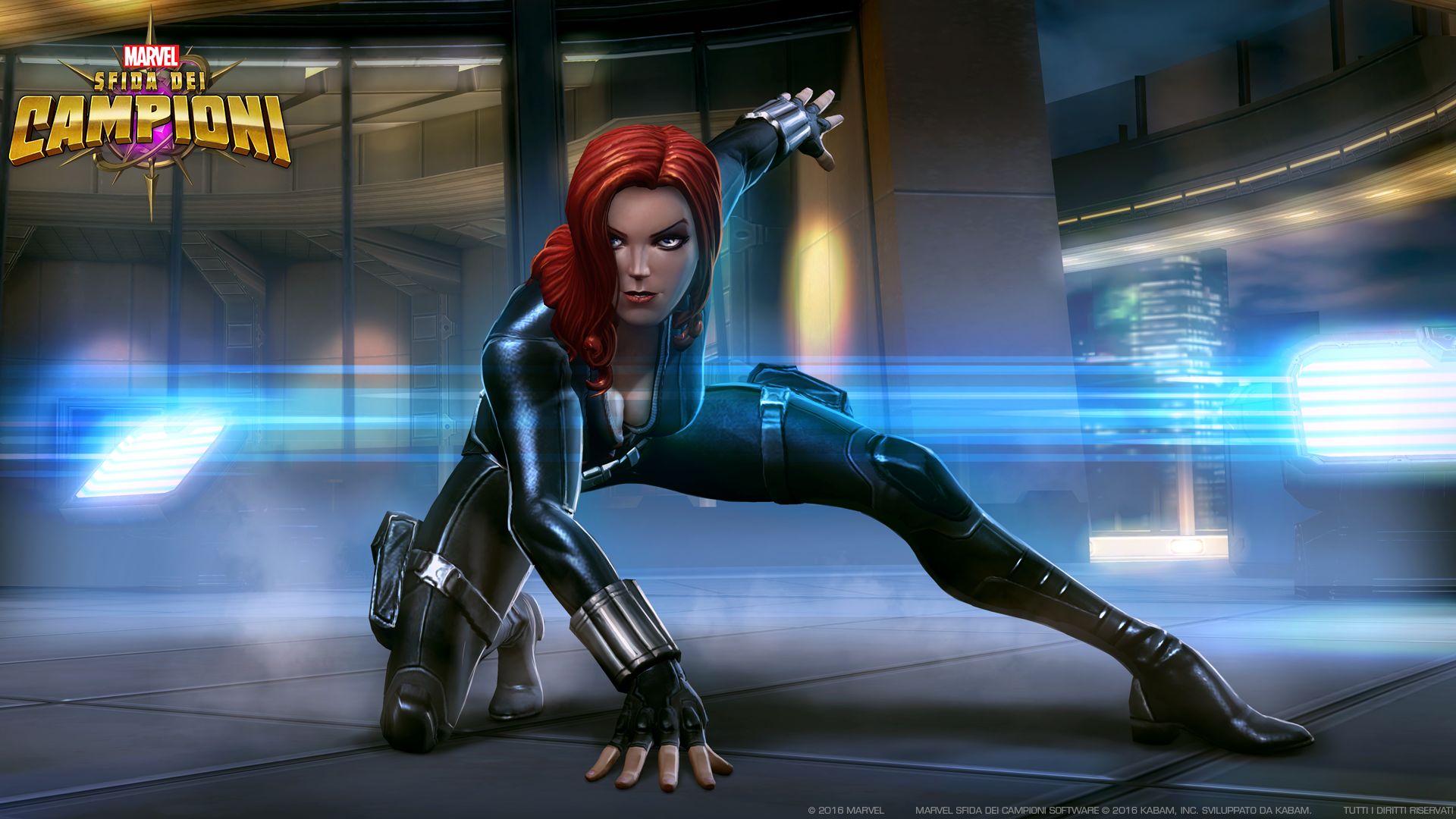 video game, marvel contest of champions, black widow