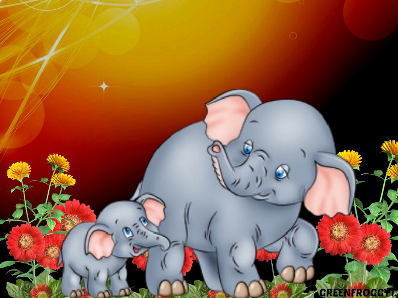 Free download wallpaper Animal, Artistic on your PC desktop