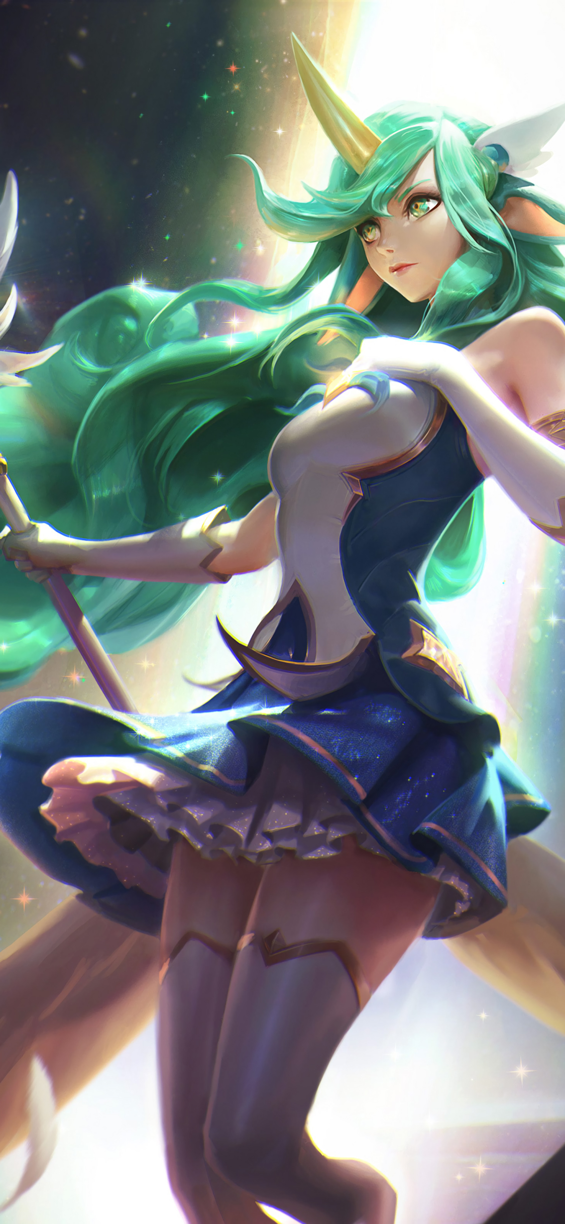 Handy-Wallpaper League Of Legends, Computerspiele, Soraka (Liga Der Legenden) kostenlos herunterladen.