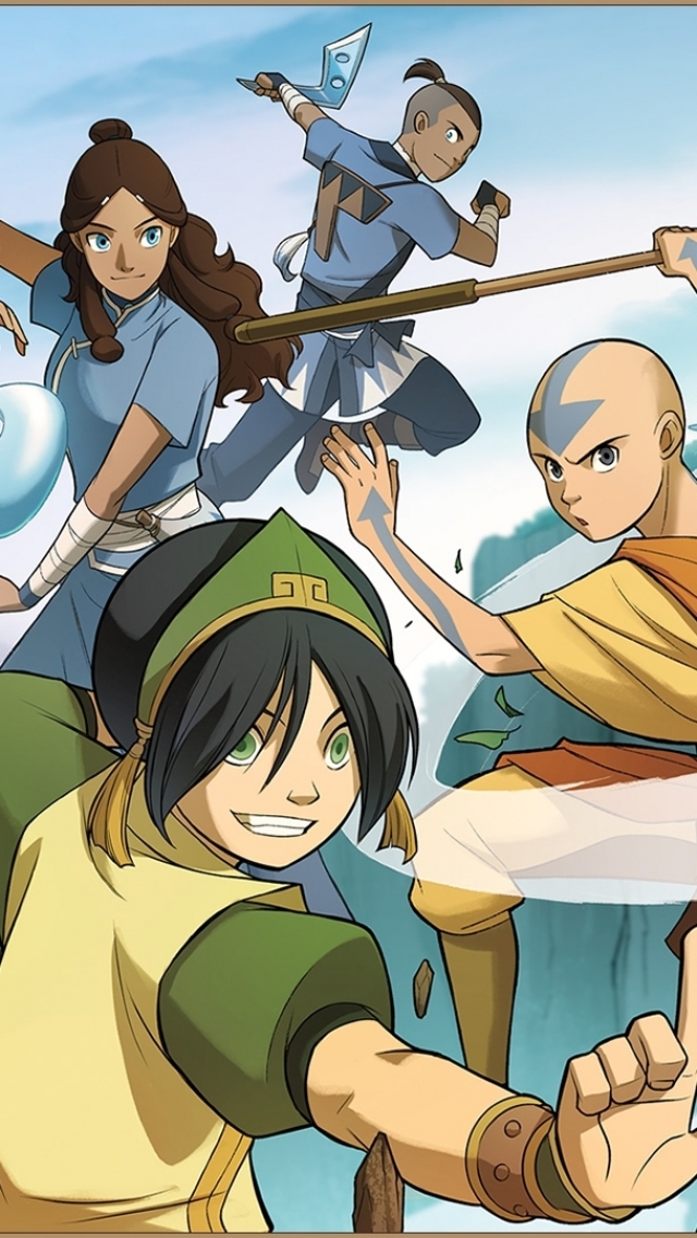Handy-Wallpaper Comics, Avatar Der Herr Der Elemente, Avatar (Anime) kostenlos herunterladen.
