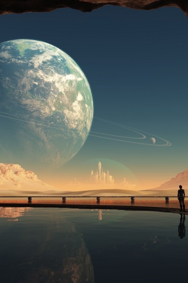 Handy-Wallpaper Planeten, Science Fiction kostenlos herunterladen.