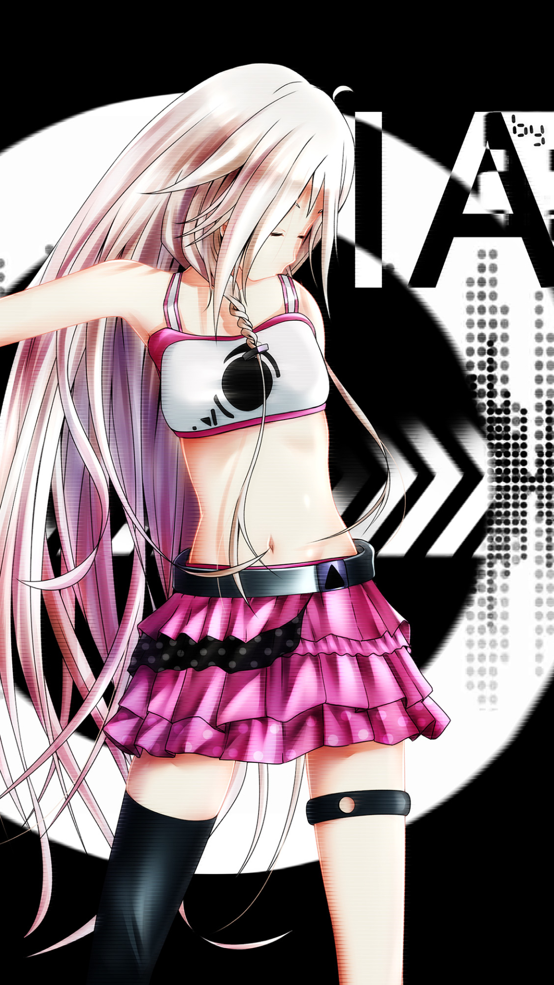 Download mobile wallpaper Anime, Blonde, Vocaloid, Long Hair, Ia (Vocaloid) for free.