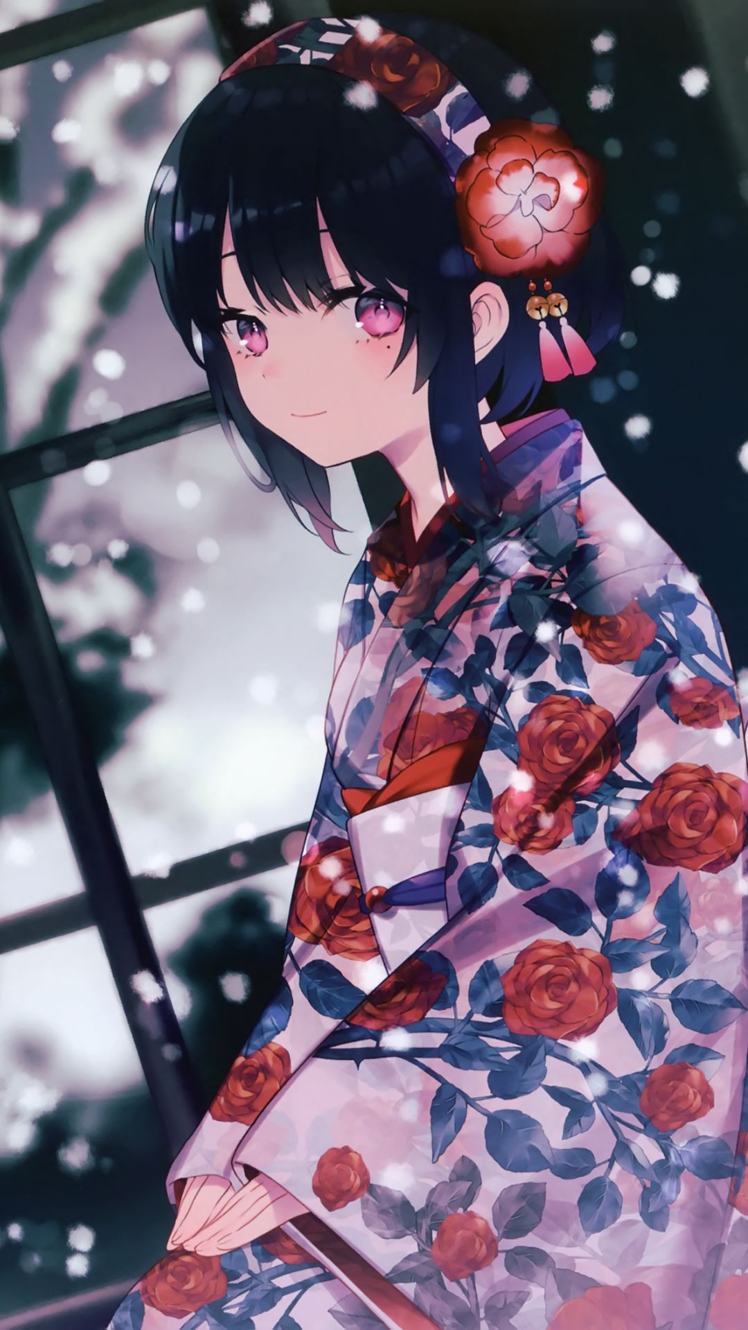 Handy-Wallpaper Kimono, Geisha, Animes kostenlos herunterladen.