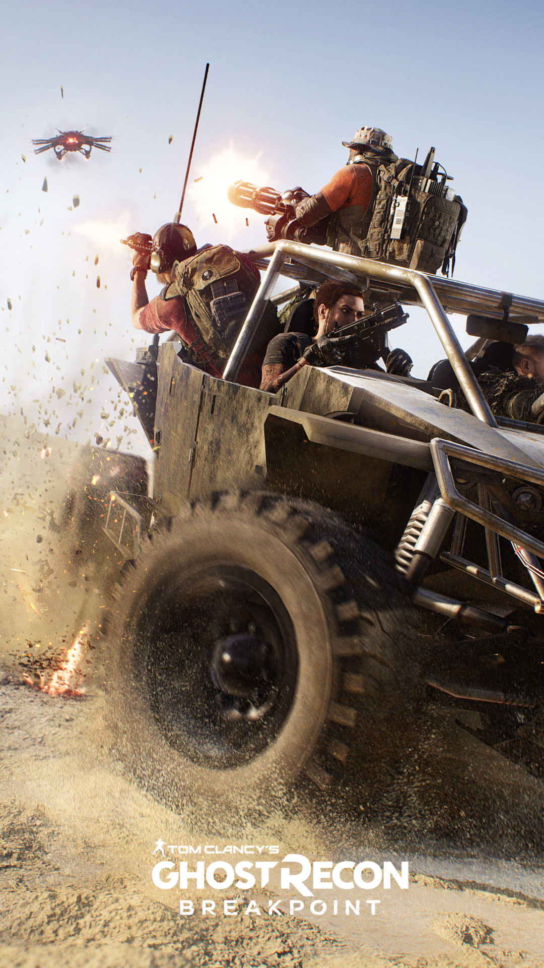 Download mobile wallpaper Video Game, Gun, Dune Buggy, Tom Clancy's Ghost Recon Breakpoint, Tom Clancy's for free.