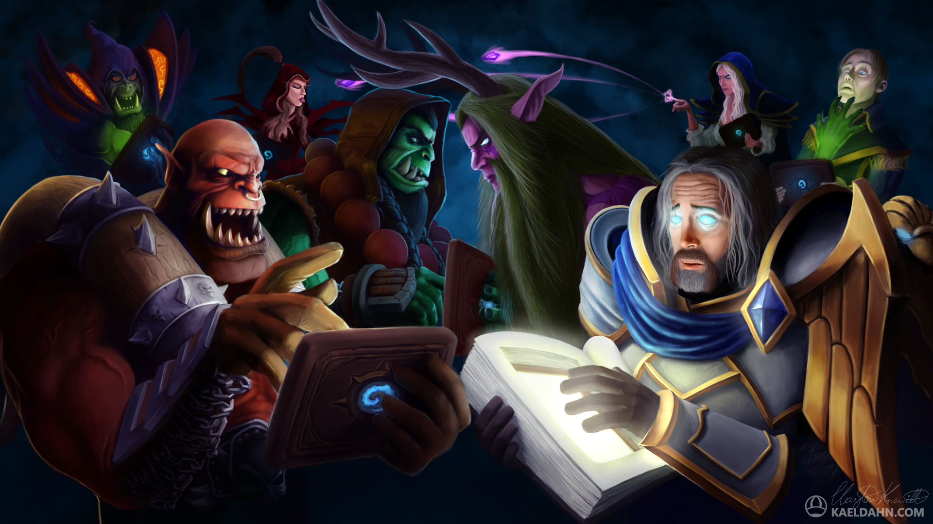 Скачати мобільні шпалери Hearthstone: Heroes Of Warcraft, Warcraft, Відеогра безкоштовно.