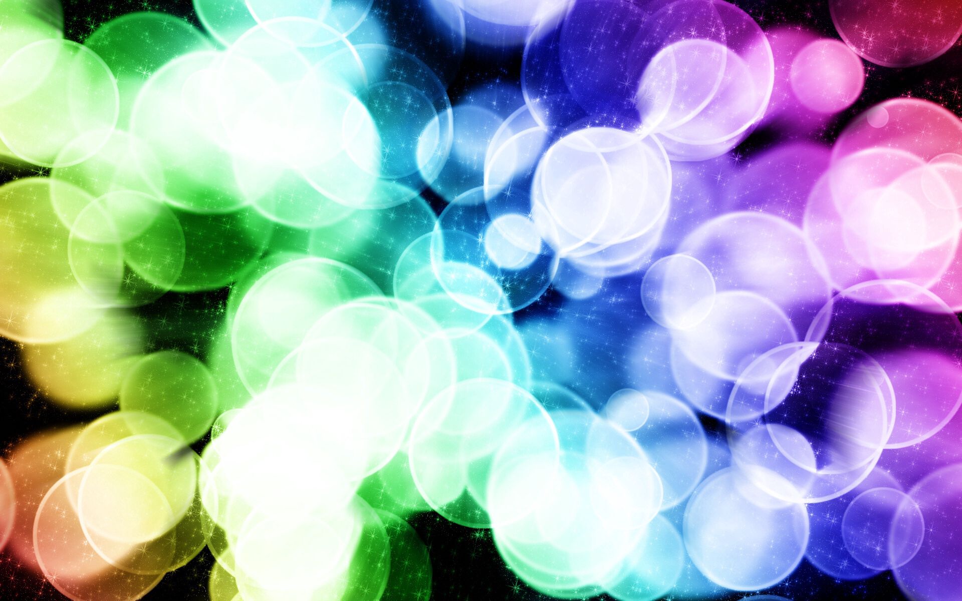Download mobile wallpaper Glare, Circles, Motley, Shine, Light, Multicolored, Background, Abstract for free.