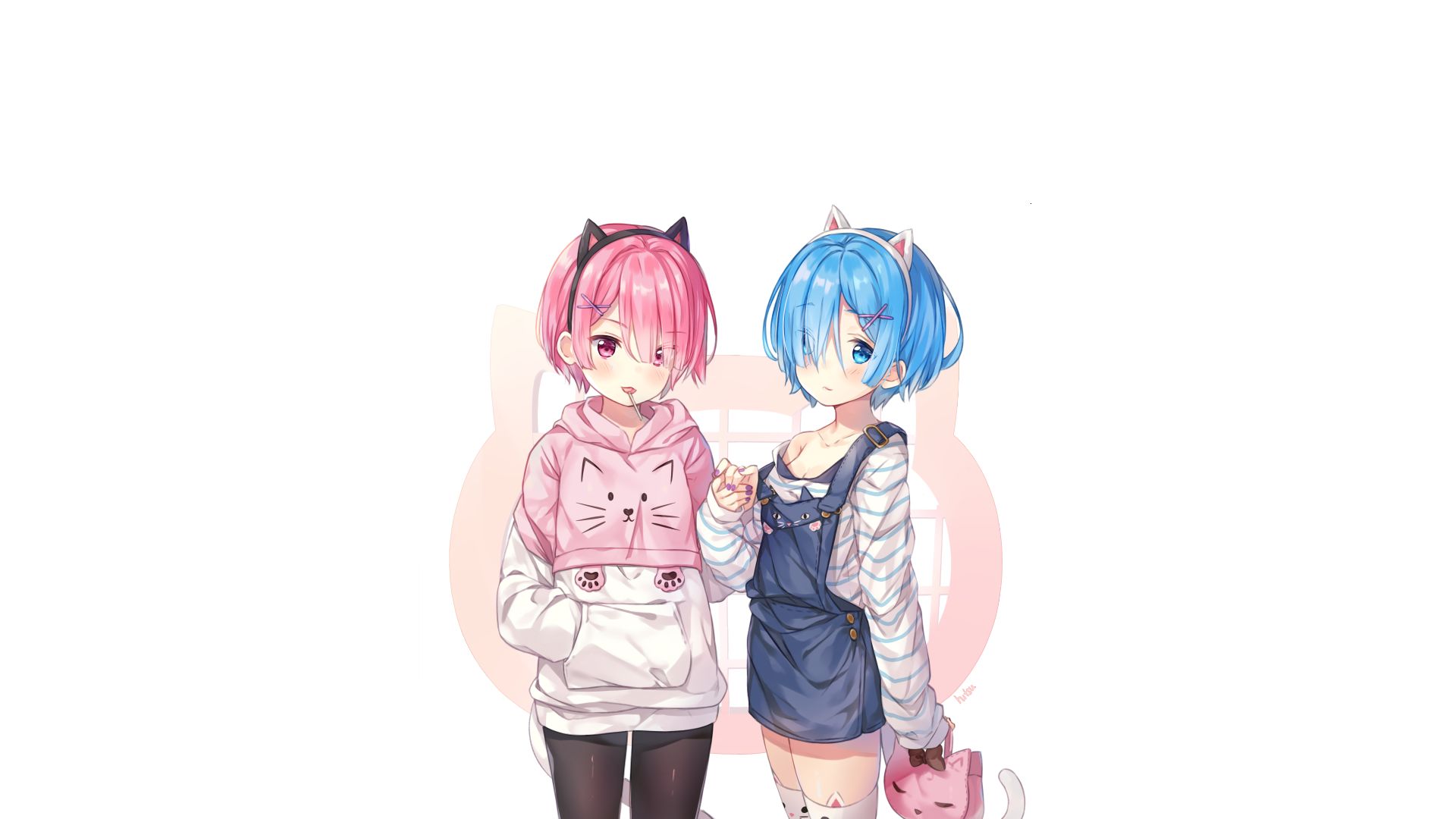 Baixar papel de parede para celular de Anime, Re:zero Começando A Vida Em Outro Mundo, Ram (Re:zero), Rem (Re:zero) gratuito.