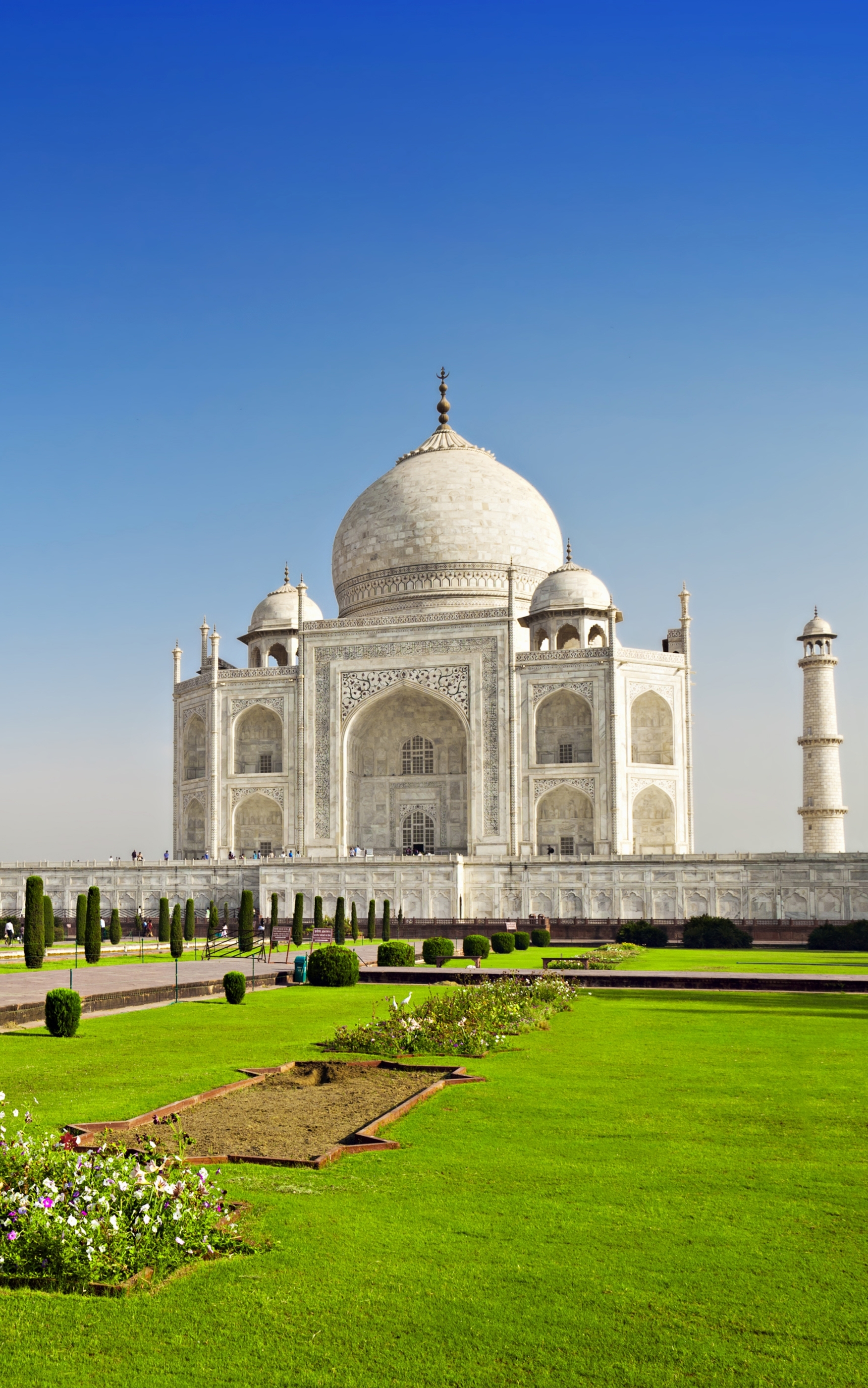 Download mobile wallpaper Monuments, Taj Mahal, Monument, Dome, India, Man Made for free.