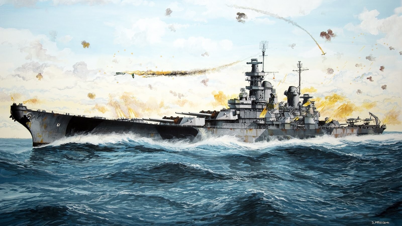 battleship, warship, military, uss iowa (bb 61), warships