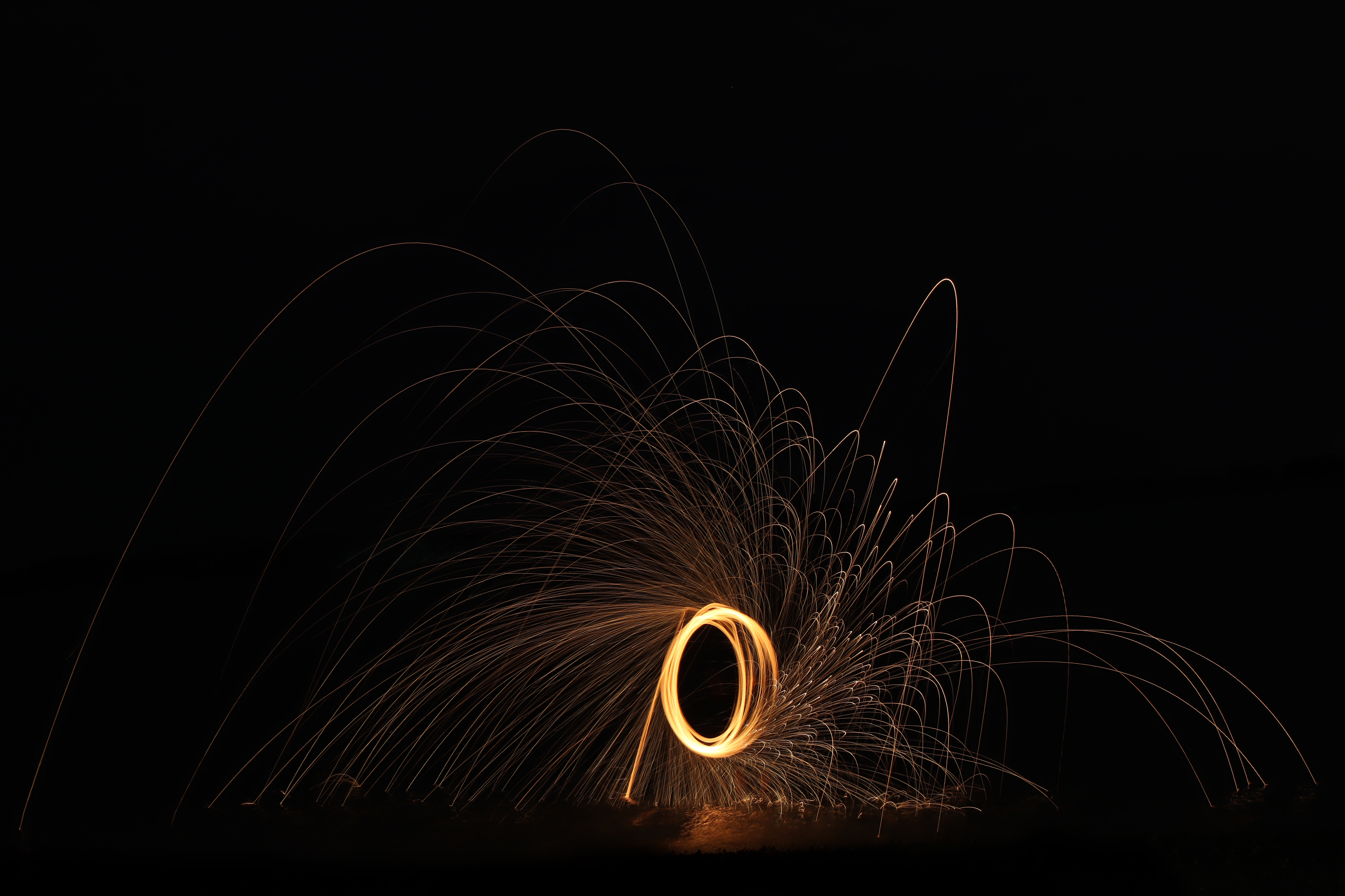 freezelight, black, long exposure, night, dark, sparks cell phone wallpapers