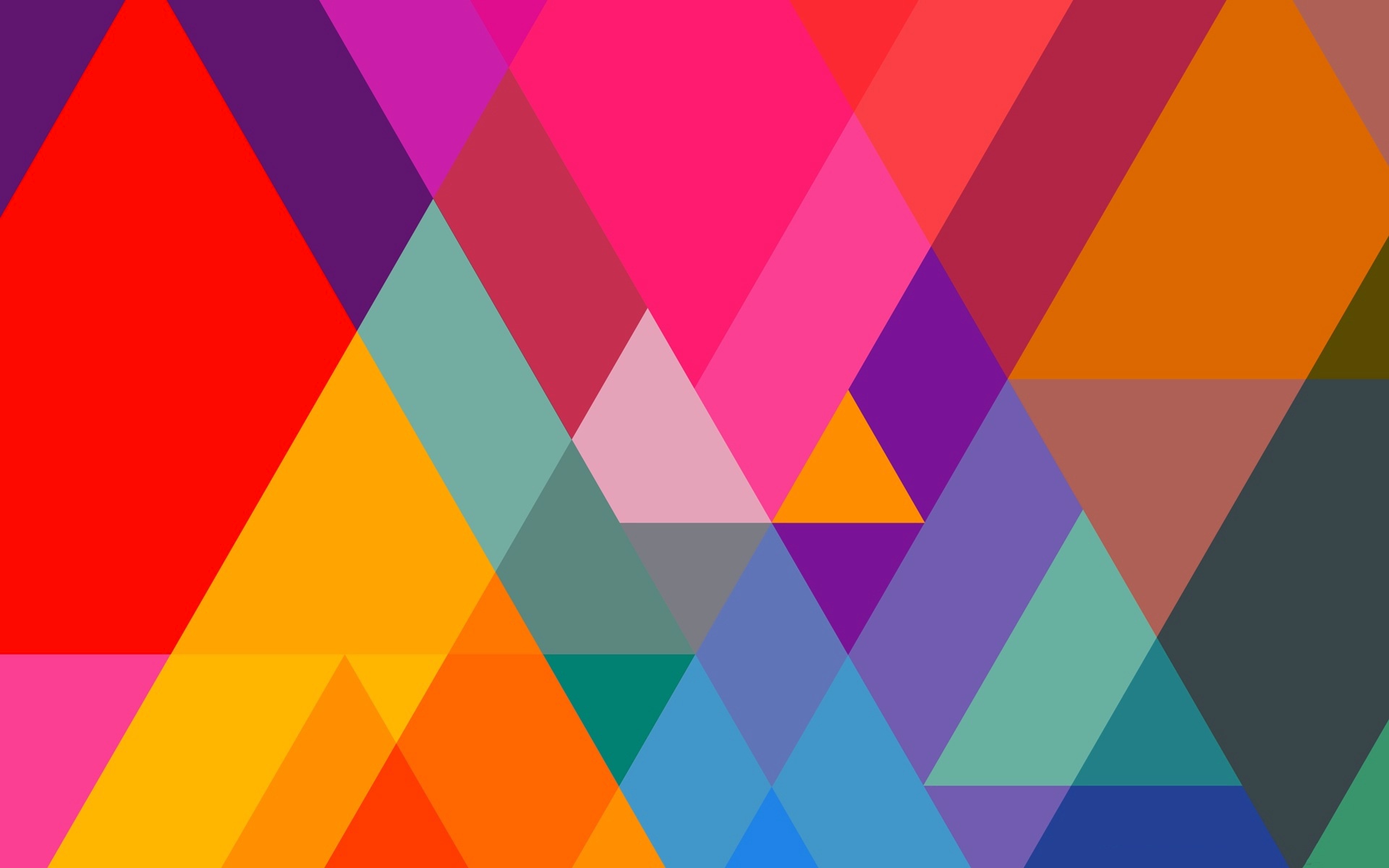 Téléchargez gratuitement l'image Abstrait, Couleurs, Coloré, Triangle, Géométrie sur le bureau de votre PC