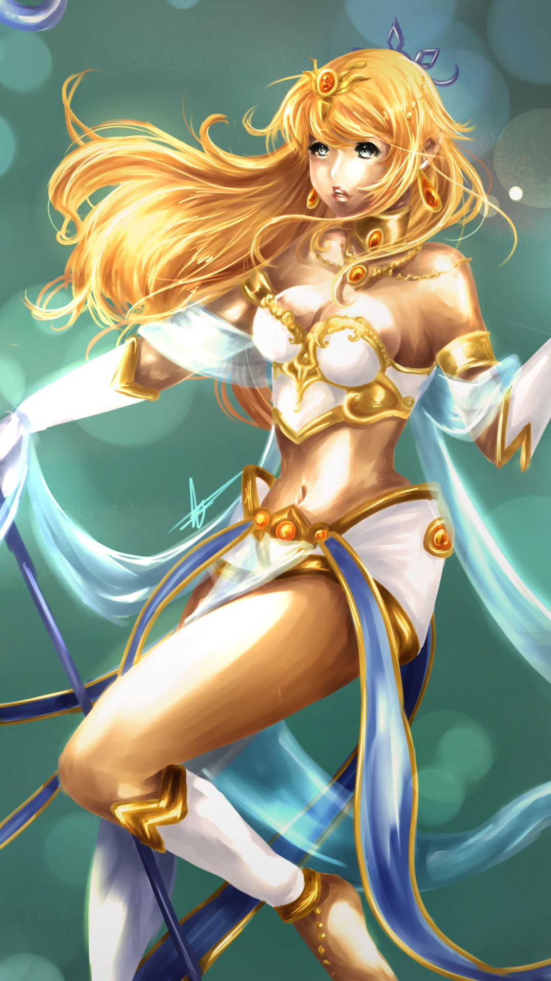 Handy-Wallpaper League Of Legends, Computerspiele, Janna (Liga Der Legenden) kostenlos herunterladen.