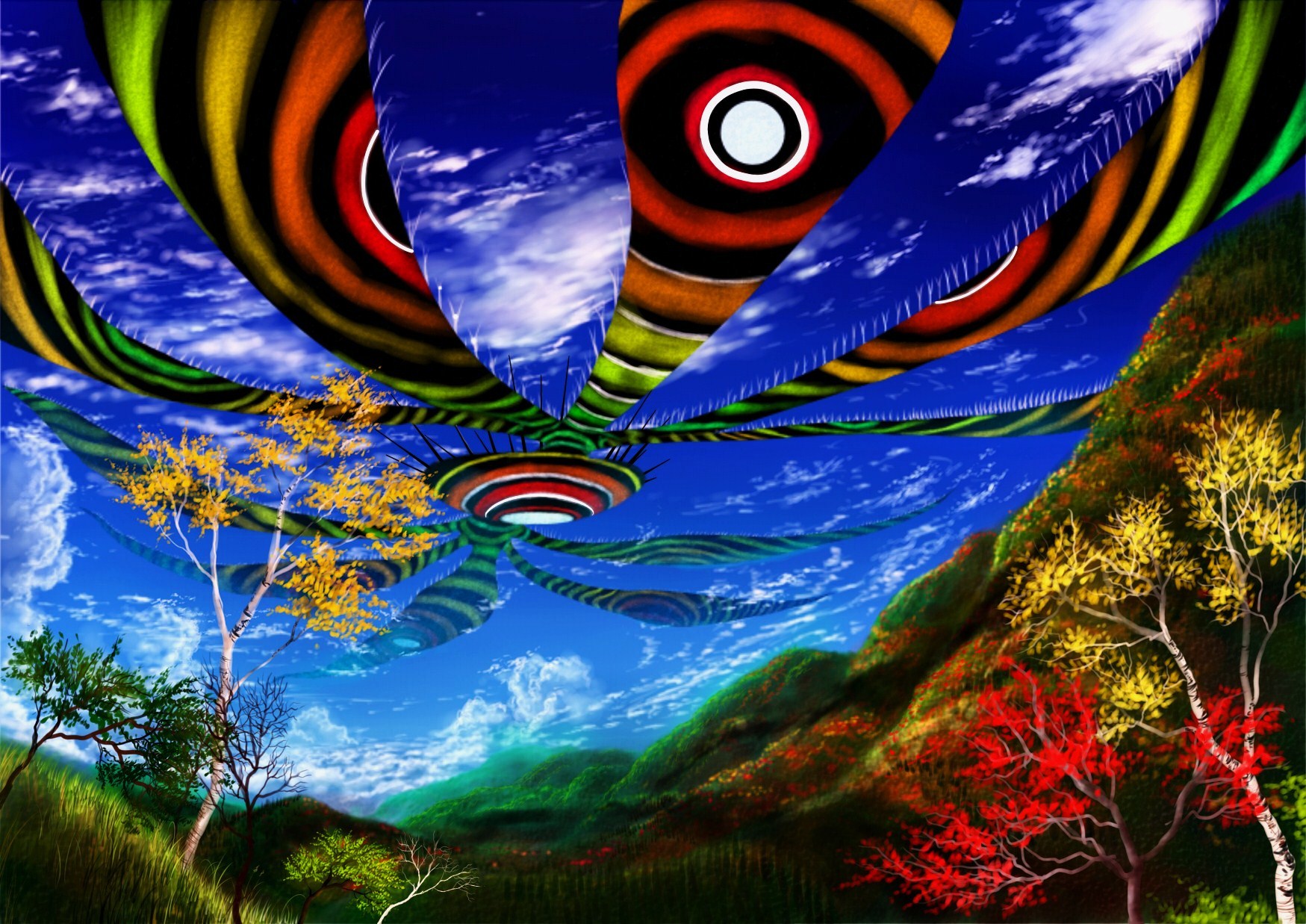 Laden Sie das Landschaft, Evangelion, Animes, Neon Genesis Evangelion-Bild kostenlos auf Ihren PC-Desktop herunter