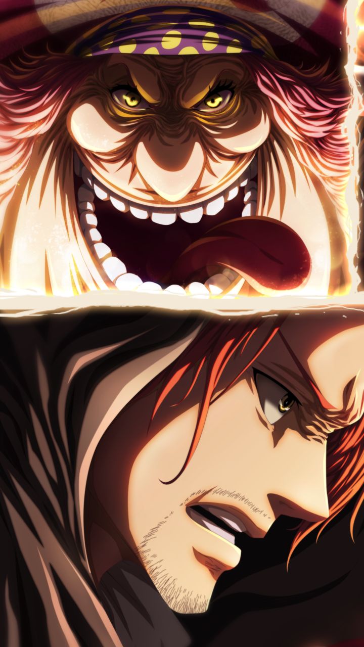Download mobile wallpaper Anime, One Piece, Shanks (One Piece), Charlotte Linlin for free.
