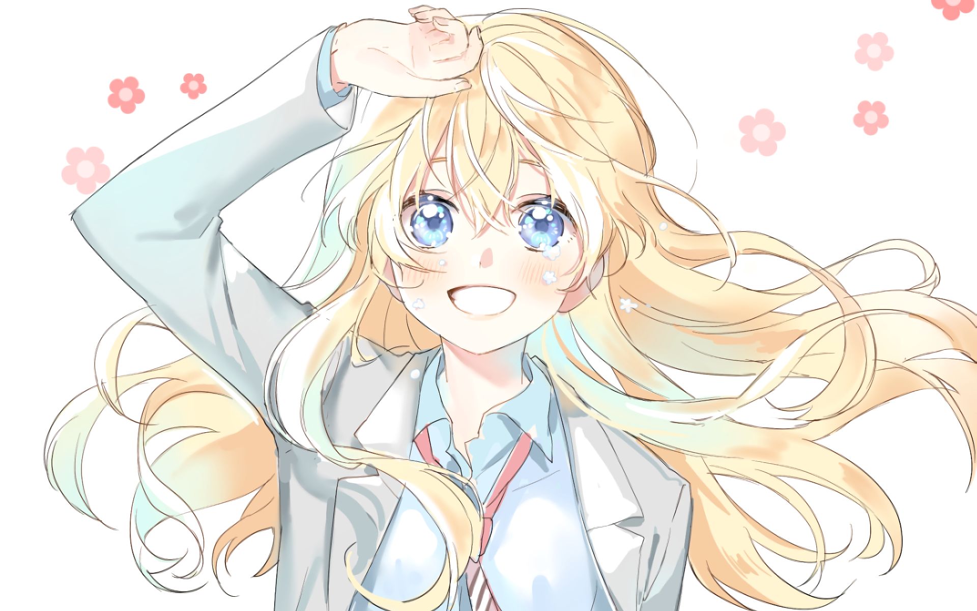 Descarga gratuita de fondo de pantalla para móvil de Animado, Kaori Miyazono, Shigatsu Wa Kimi No Uso.