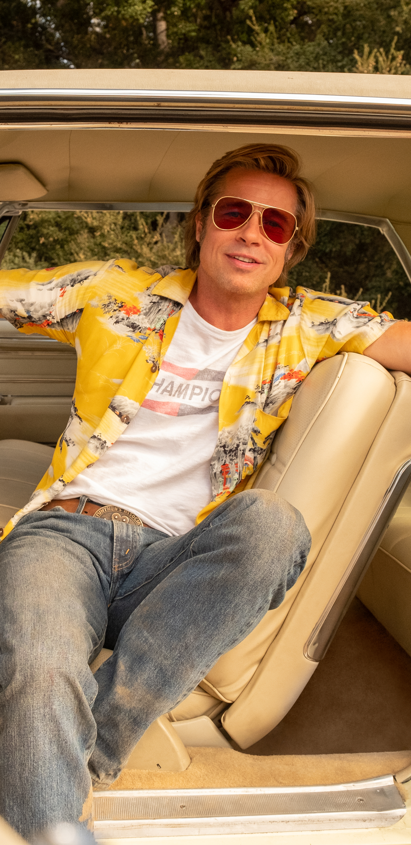 Download mobile wallpaper Brad Pitt, Movie, Once Upon A Time In Hollywood for free.
