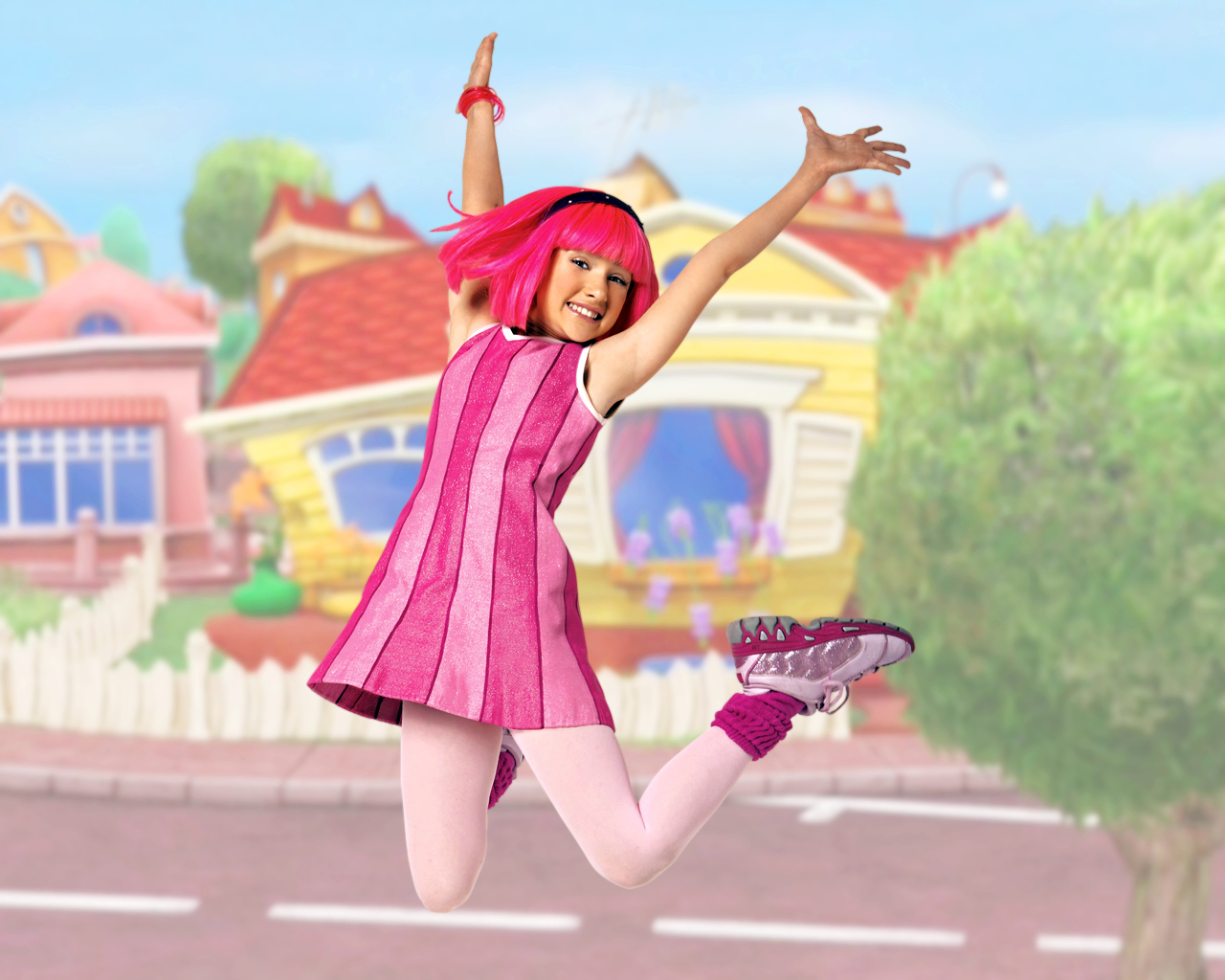 Meilleurs fonds d'écran Bienvenue À Lazy Town pour l'écran du téléphone