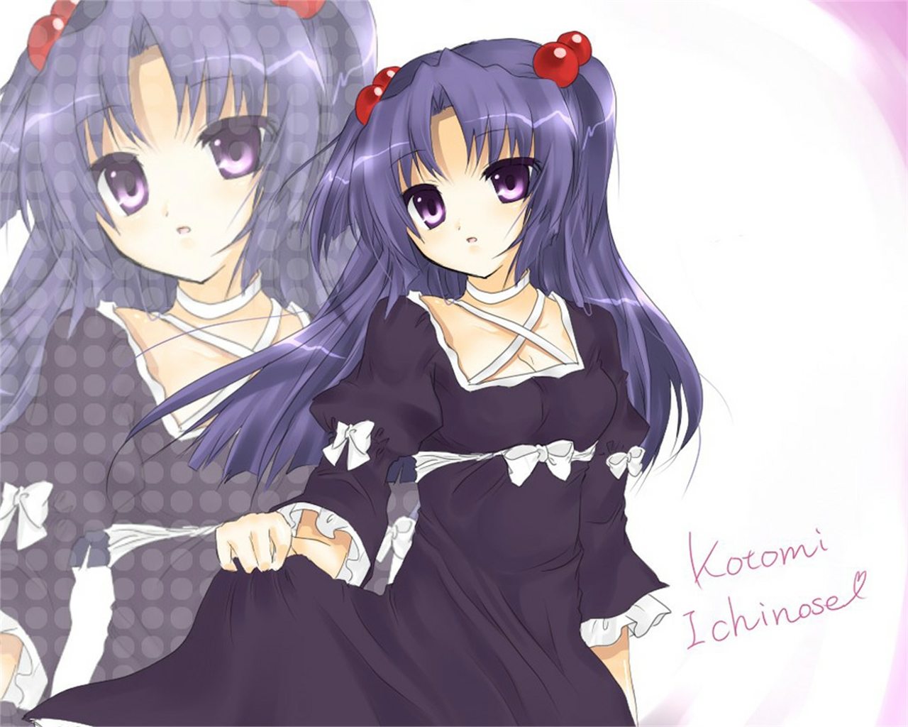 Free download wallpaper Clannad, Kotomi Ichinose, Anime on your PC desktop