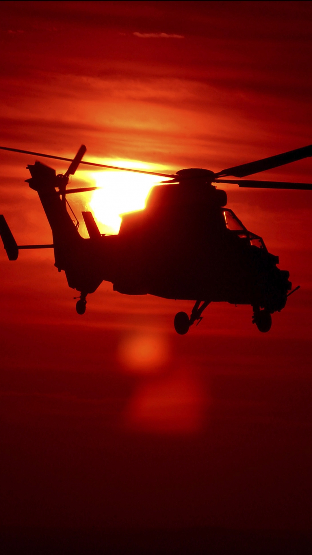 Handy-Wallpaper Hubschrauber, Militär, Helikopter, Kampfhubschrauber, Eurocopter Tiger, Militärhubschrauber kostenlos herunterladen.