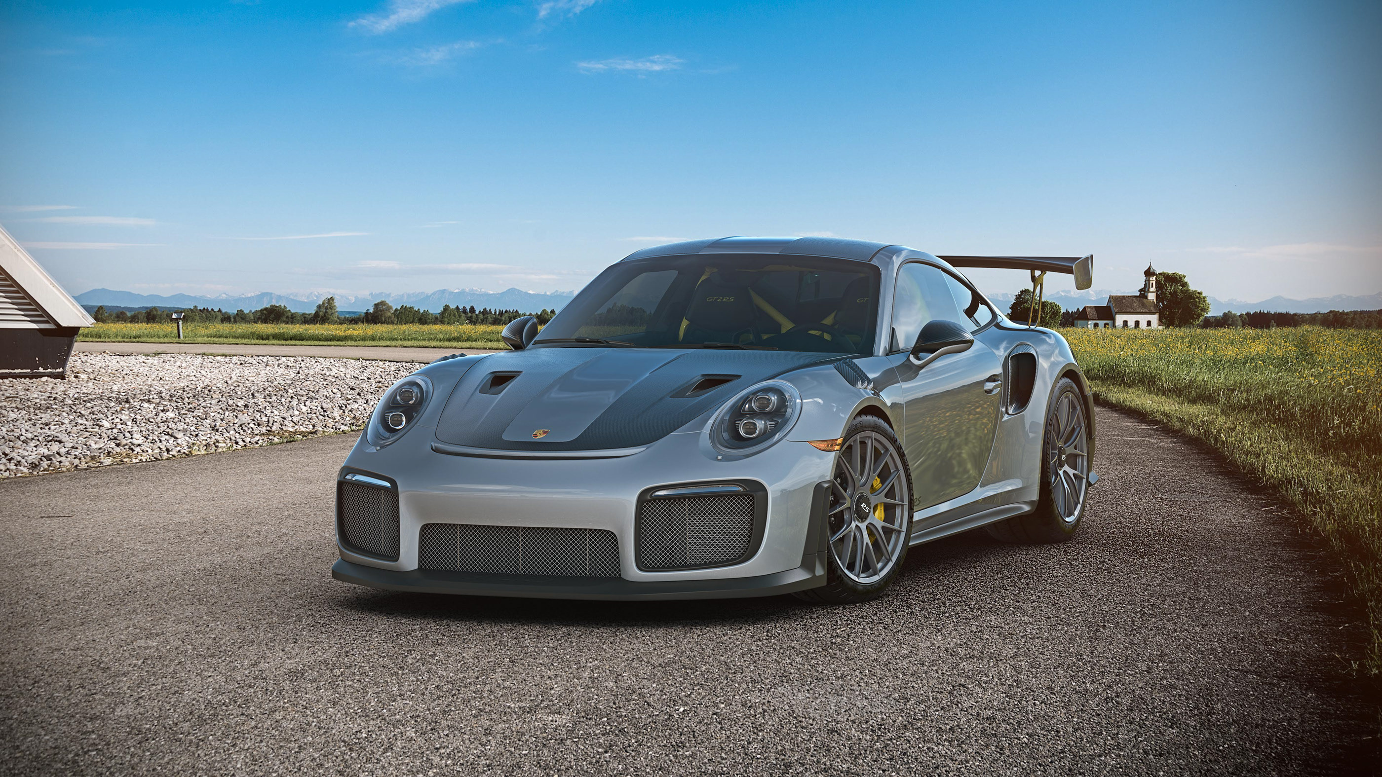 Free download wallpaper Porsche, Car, Porsche 911, Porsche 911 Gt2, Vehicles, Silver Car on your PC desktop