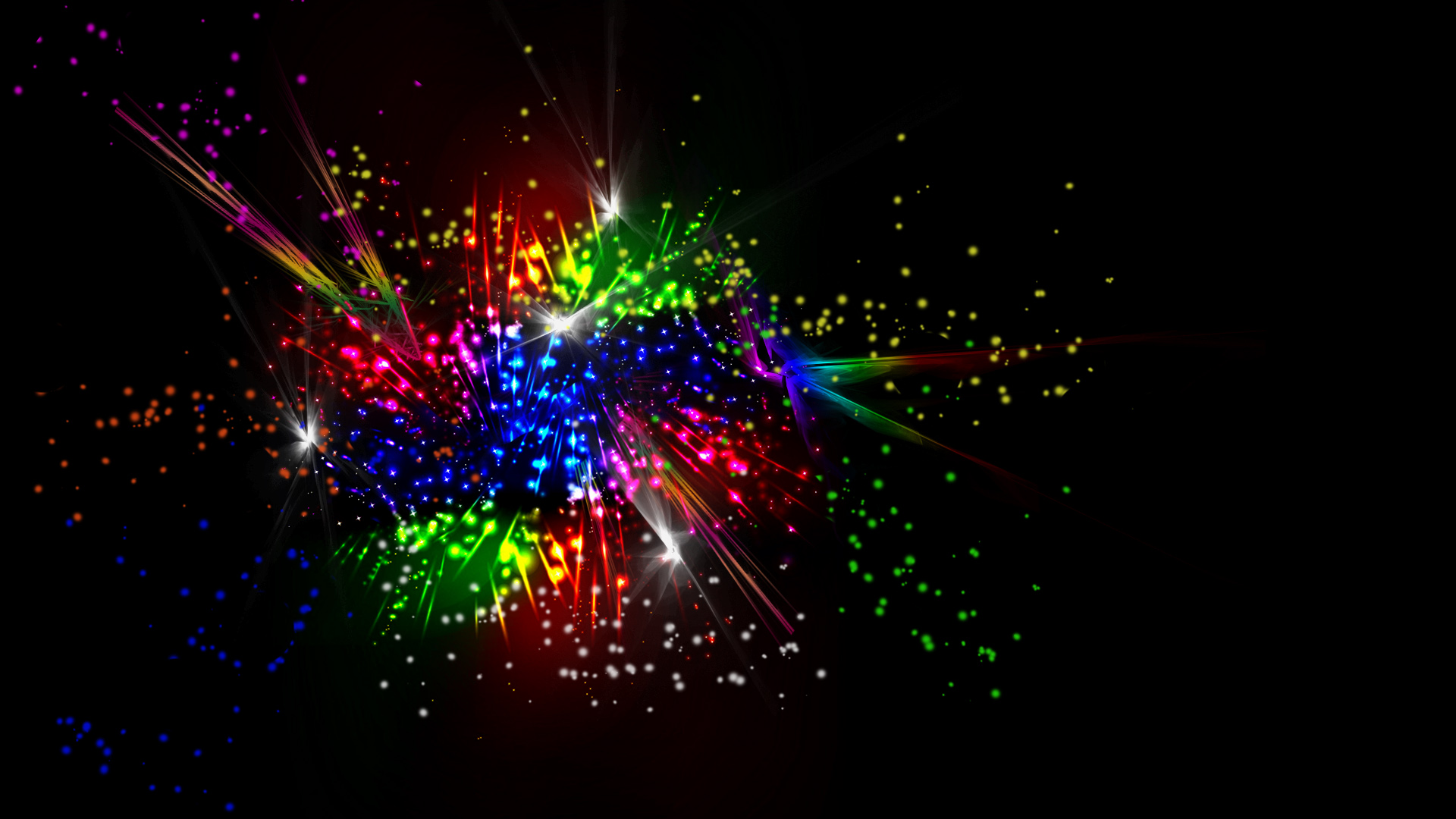 Free download wallpaper Colors, Artistic, Fireworks on your PC desktop