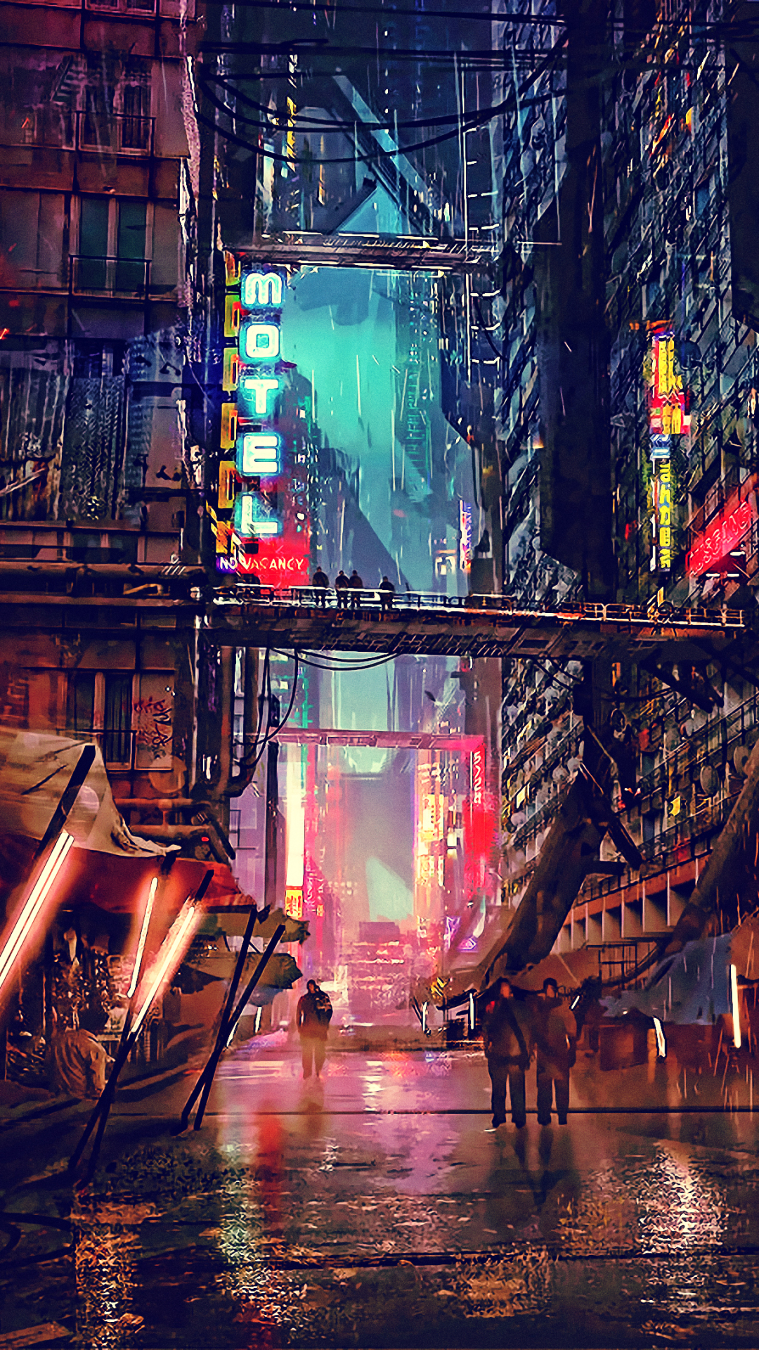 Download mobile wallpaper Cyberpunk, Sci Fi for free.