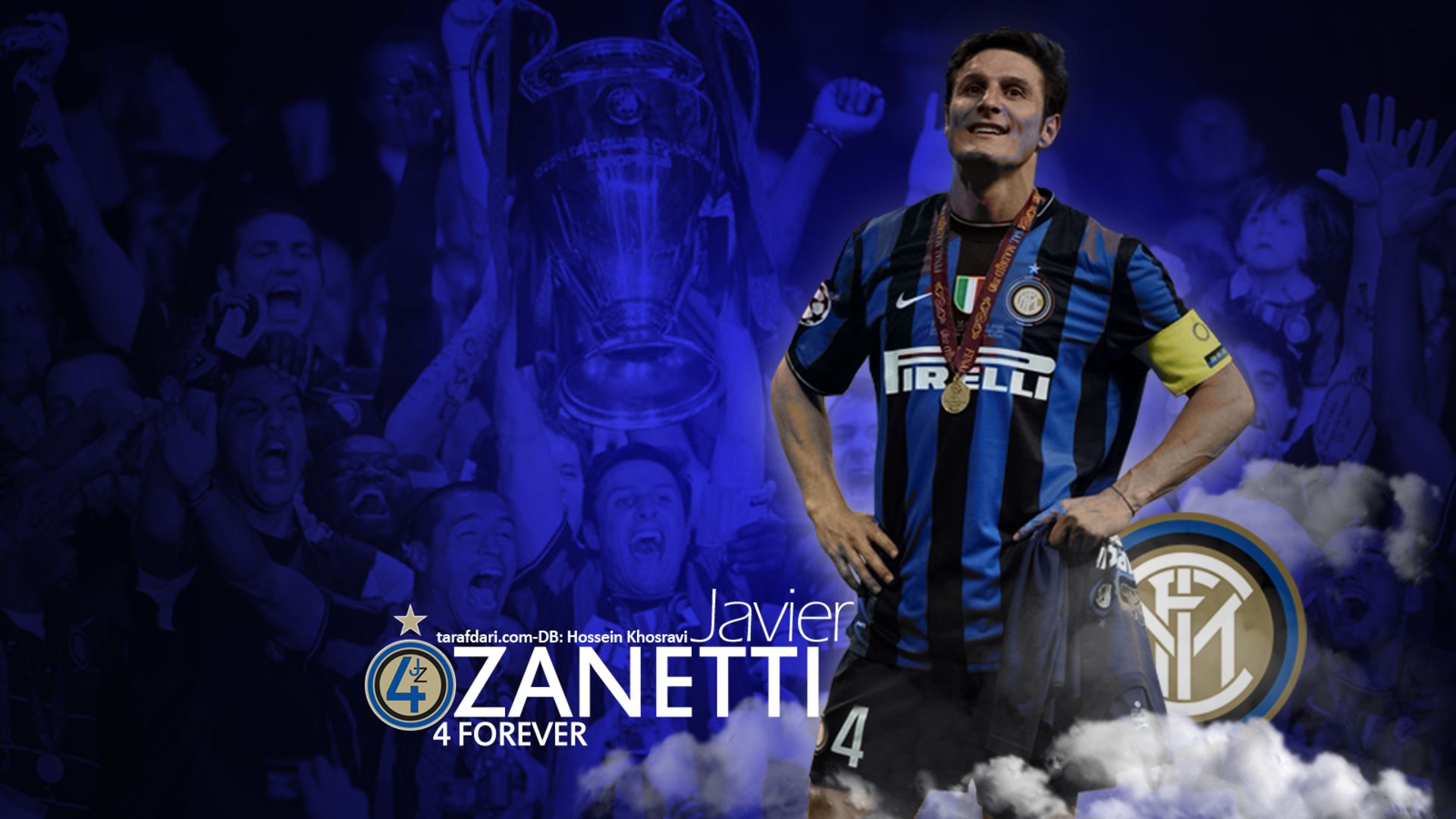 Handy-Wallpaper Sport, Fußball, Inter Mailand, Javier Zanetti kostenlos herunterladen.
