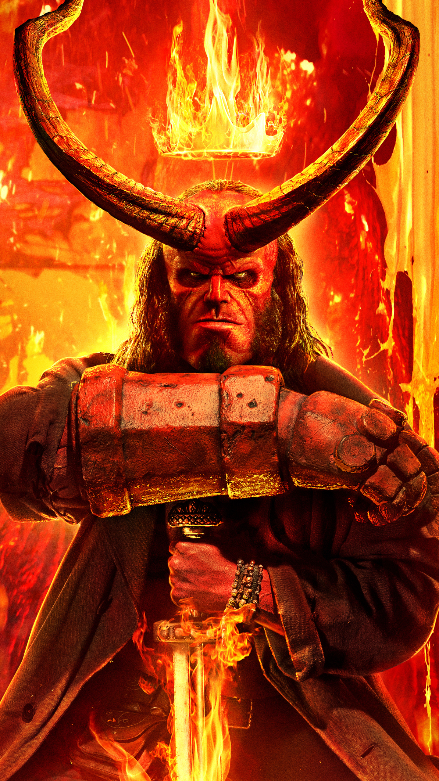 Download mobile wallpaper Movie, Hellboy (2019) for free.