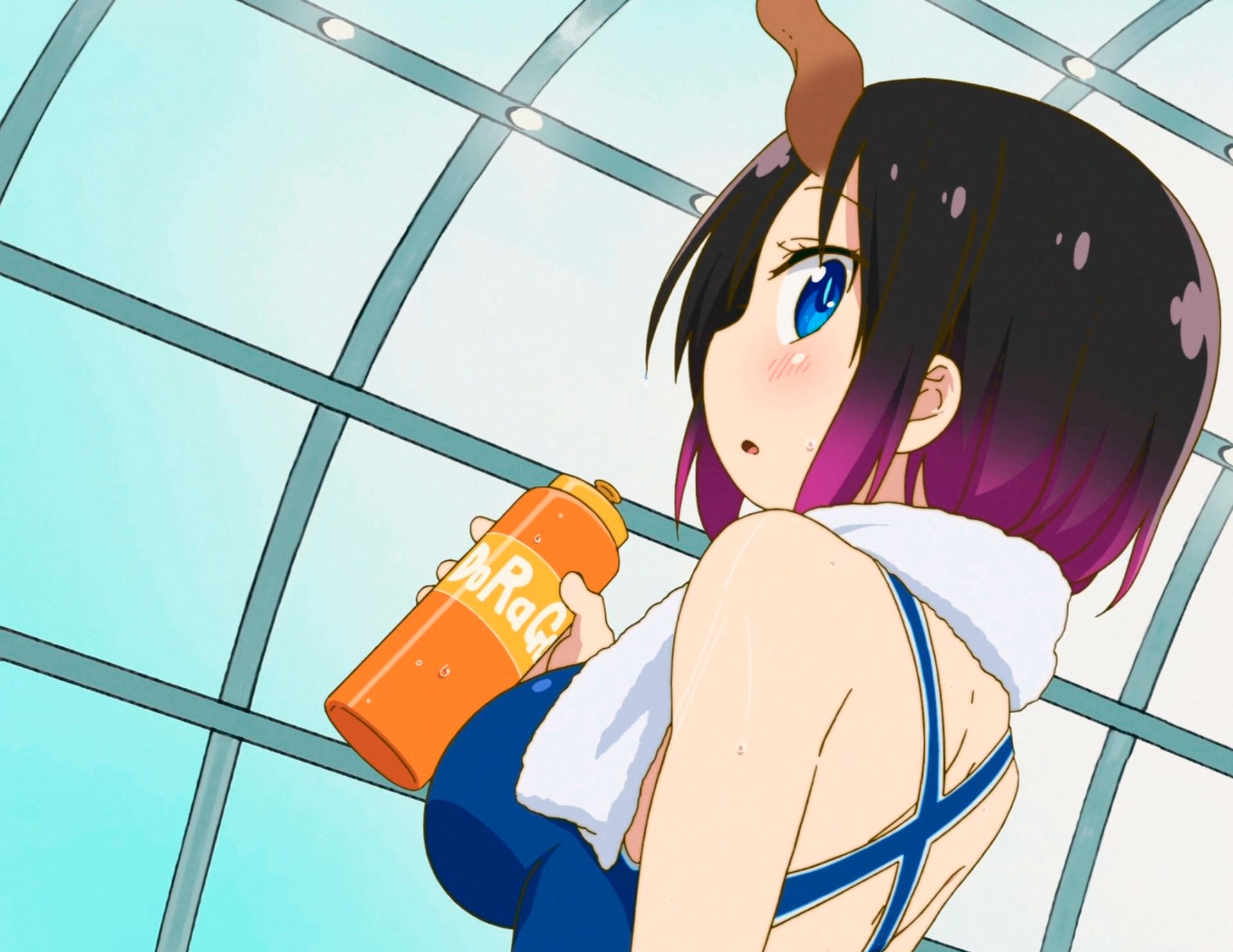 anime, miss kobayashi's dragon maid, elma (miss kobayashi's dragon maid)